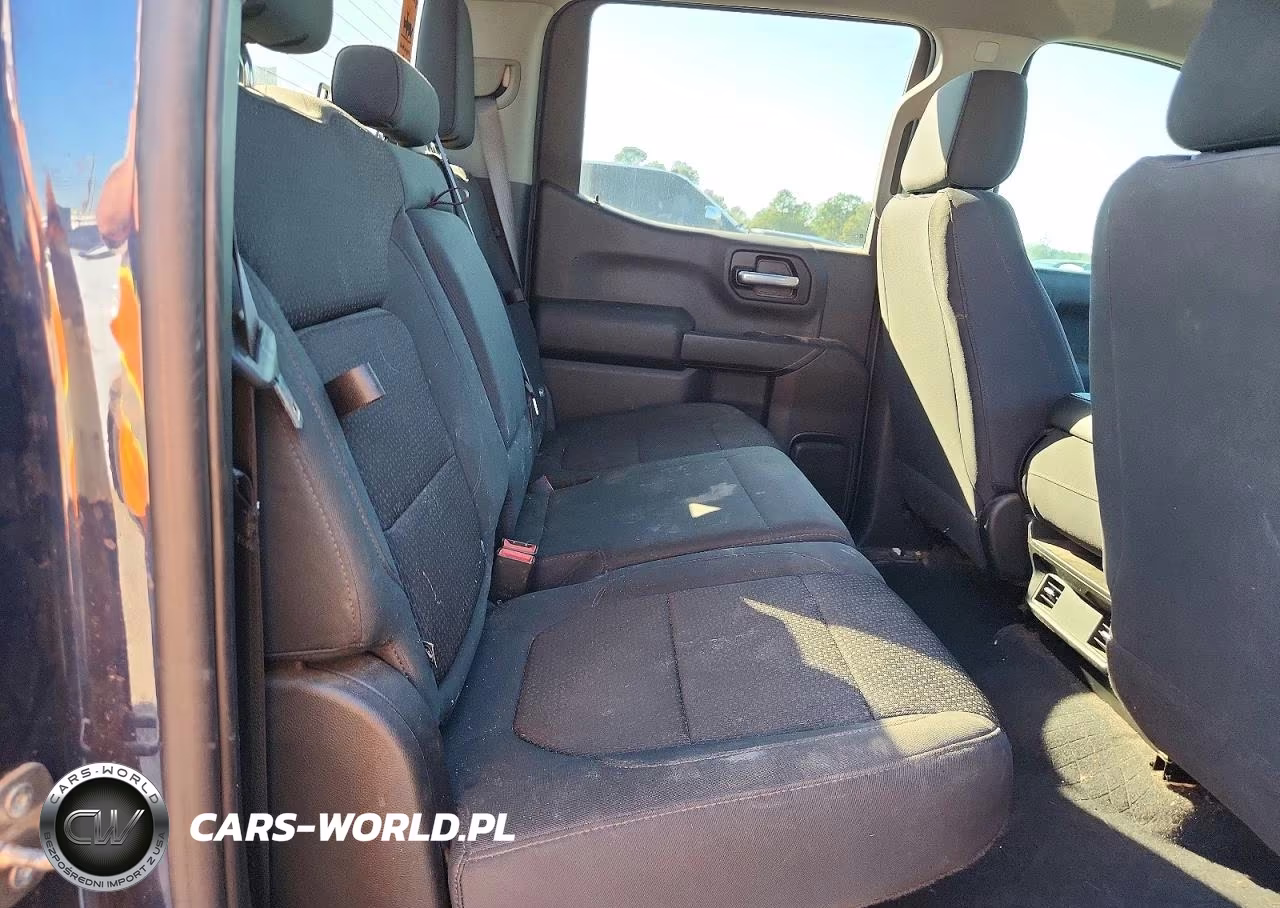 2019 Chevrolet Silverado K1500 Custom VIN:3GCUYBEF3KG700290 - 10