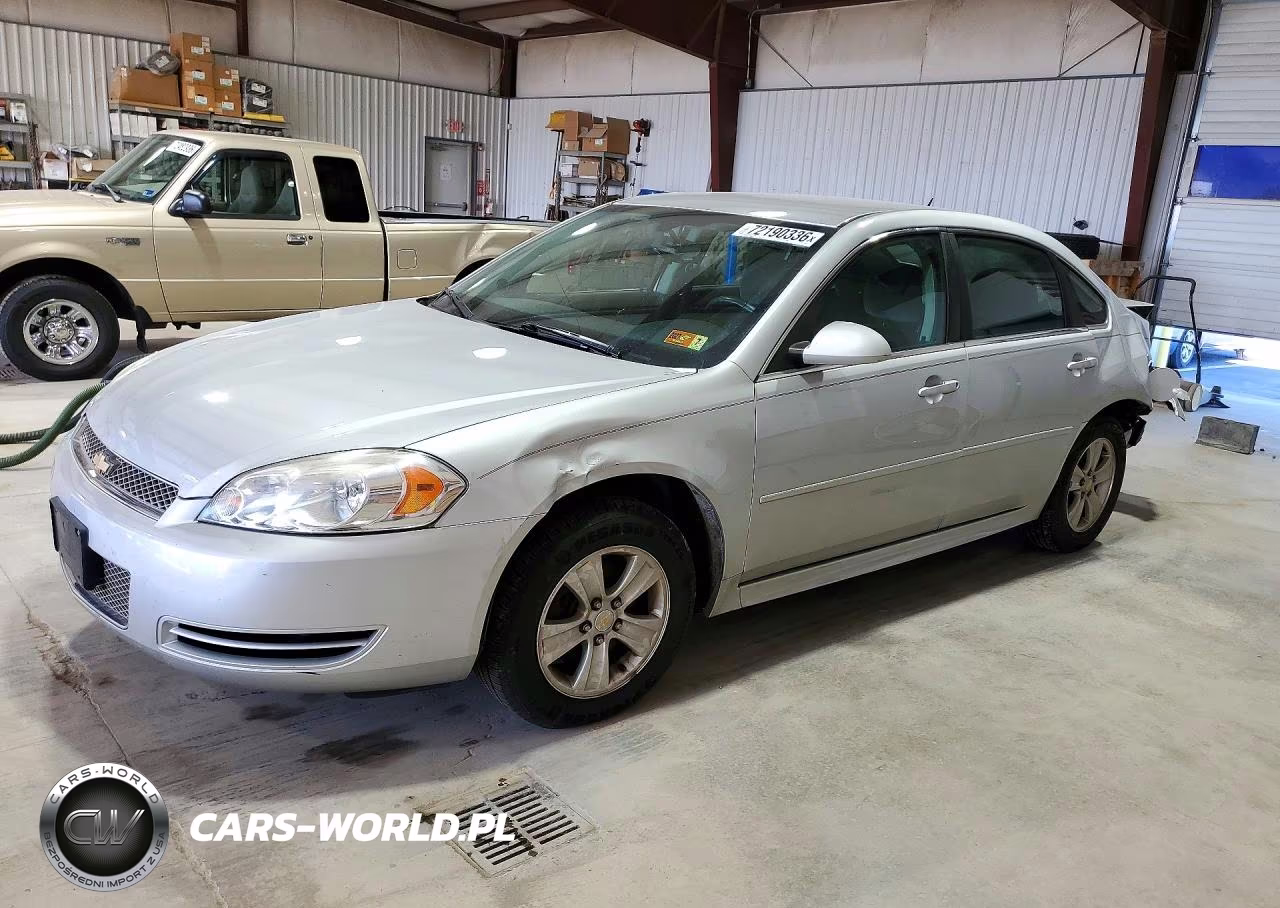 2012 Chevrolet Impala Ls VIN:2G1WA5E38C1207762 - 1