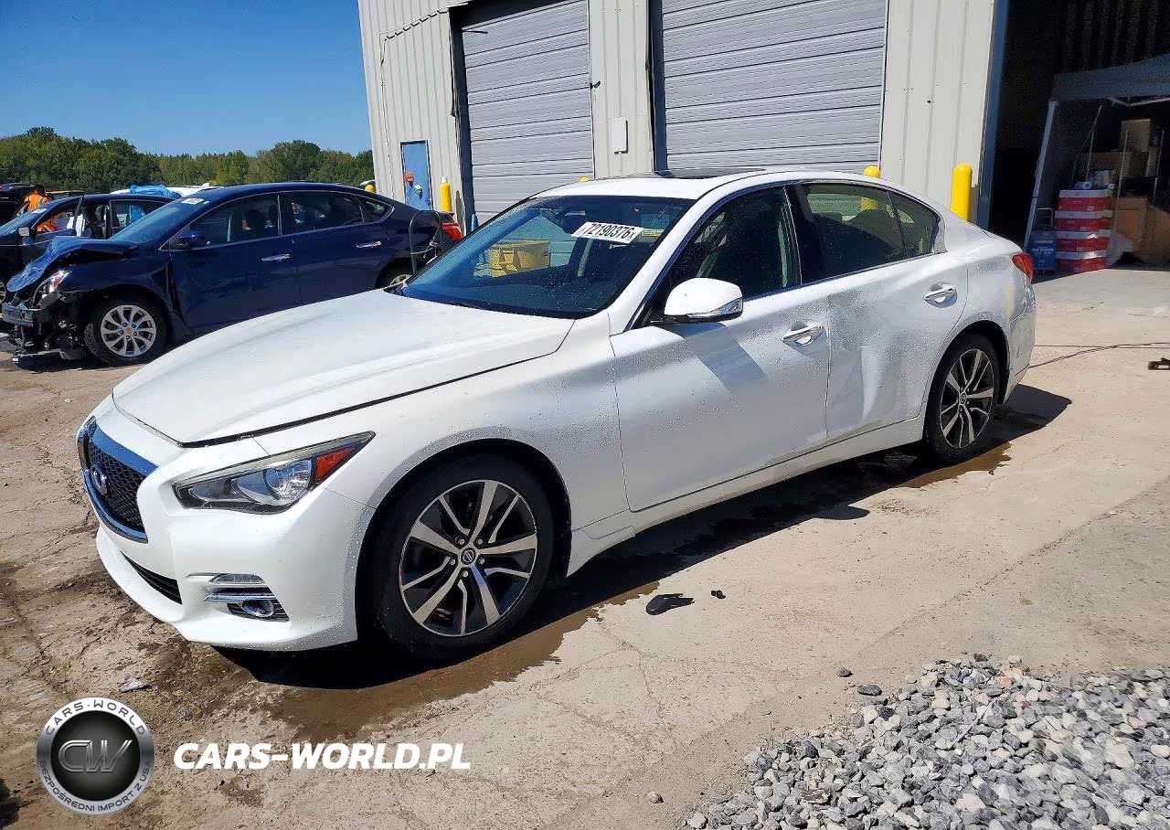 2015 Infiniti Q50 Base VIN:JN1BV7AR5FM403492 - 1