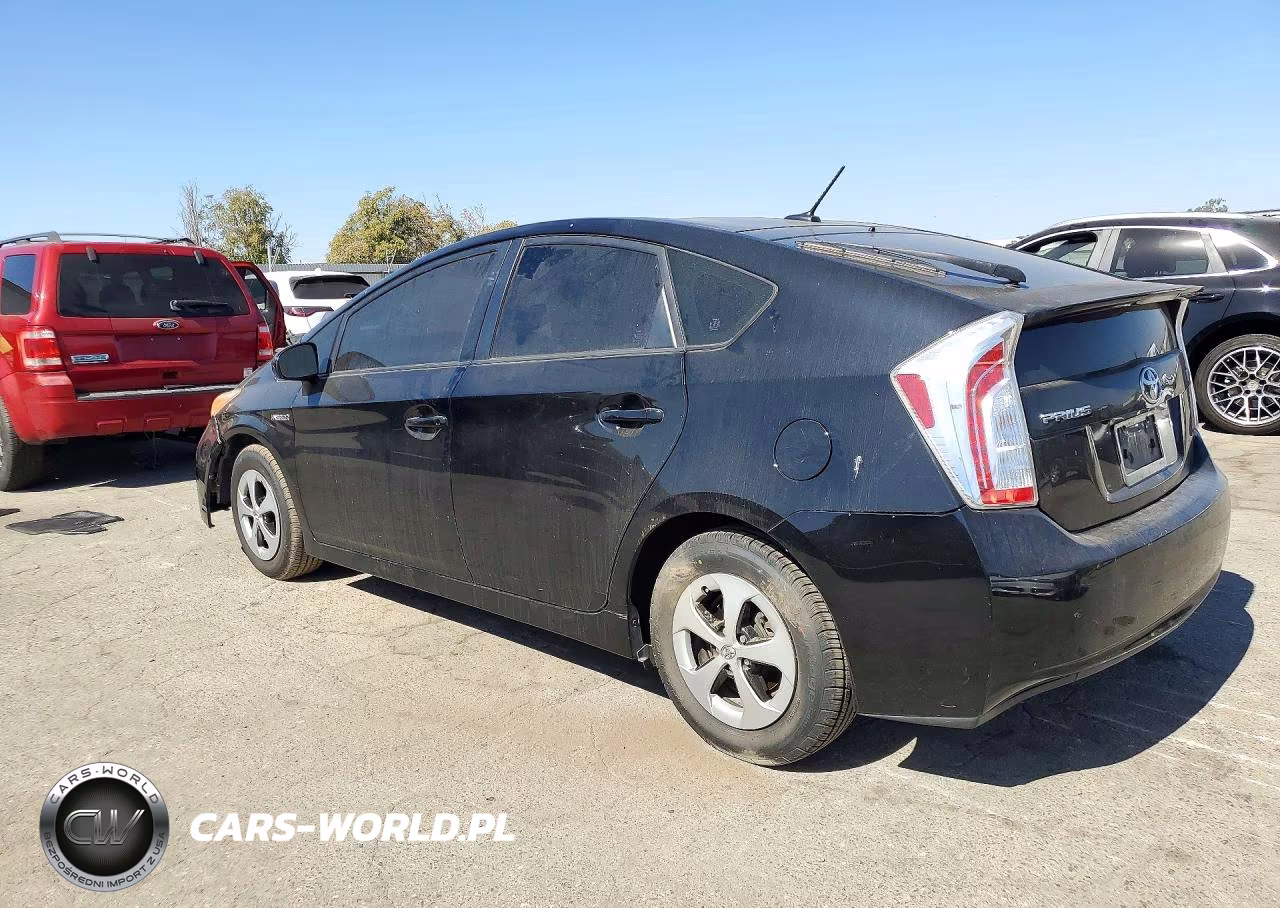 2013 Toyota Prius Four VIN:JTDKN3DU7D0352118 - 2