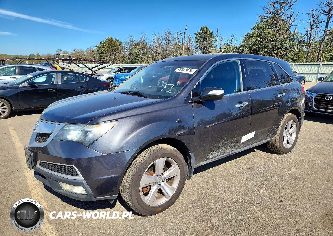 2013 Acura Mdx Technology VIN:2HNYD2H34DH507884 - 1