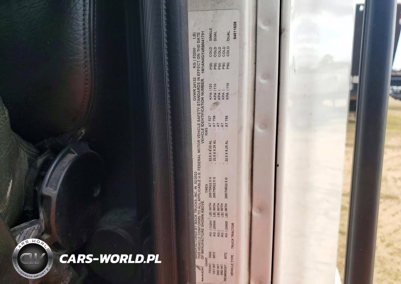 2024 Mack Anthem Semi Truck VIN:1M1AN4GY4RM041701 - 13