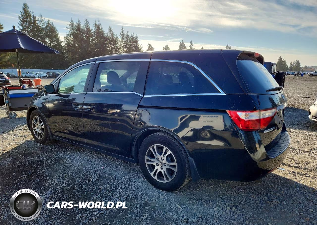 2012 Honda Odyssey Exl VIN:5FNRL5H66CB140953 - 2
