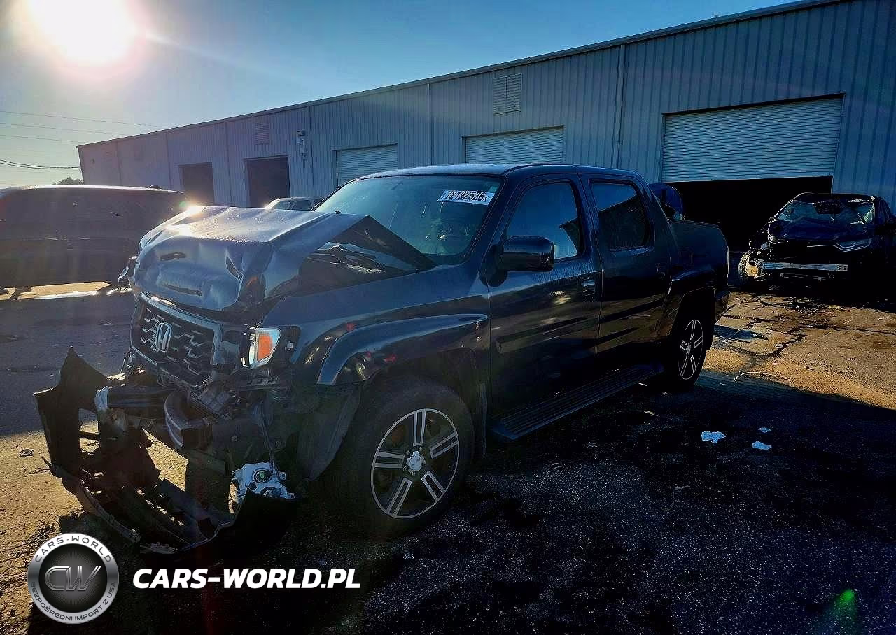 2013 Honda Ridgeline Rtl VIN:5FPYK1F56DB019074 - 1