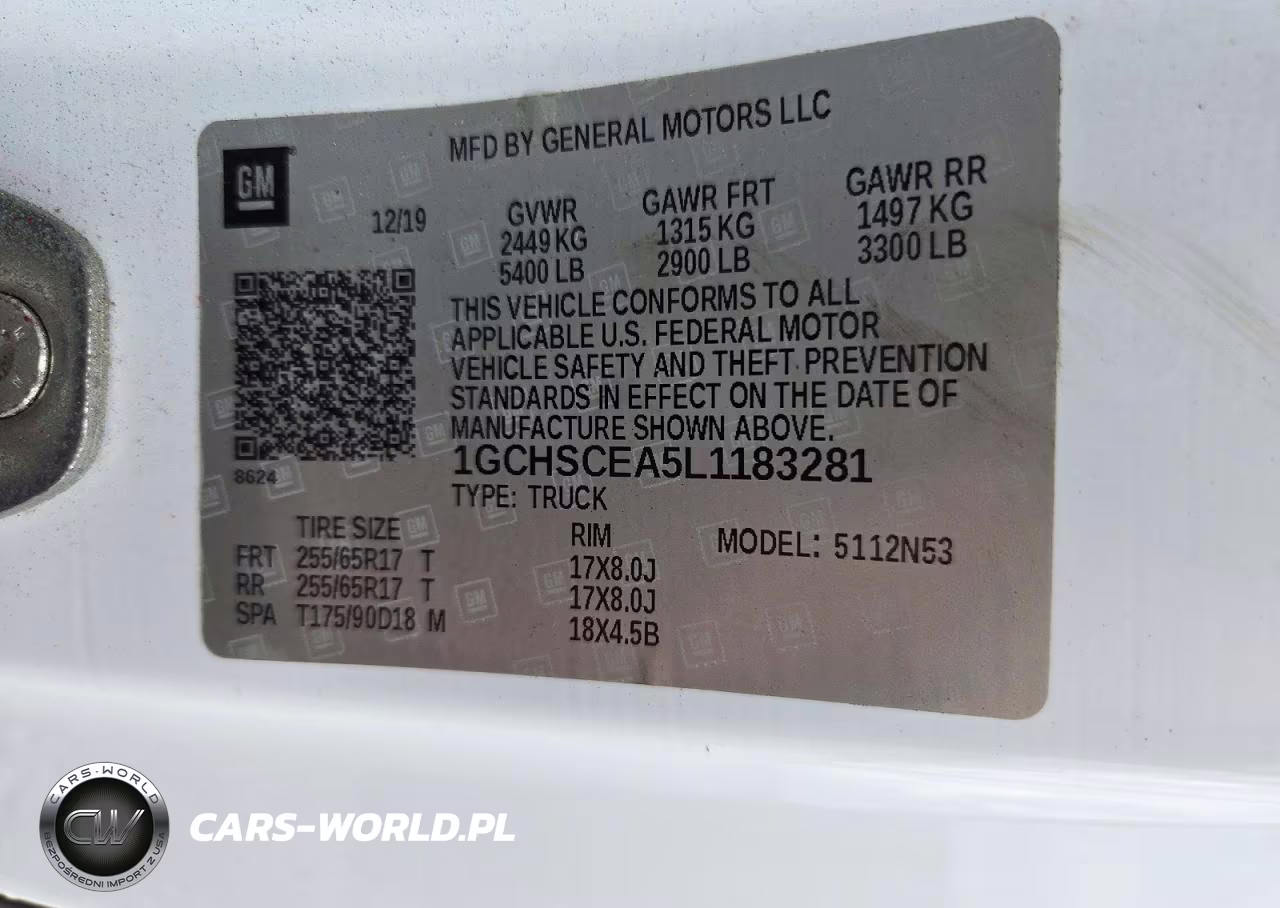 2020 Chevrolet Colorado Lt VIN:1GCHSCEA5L1183281 - 12