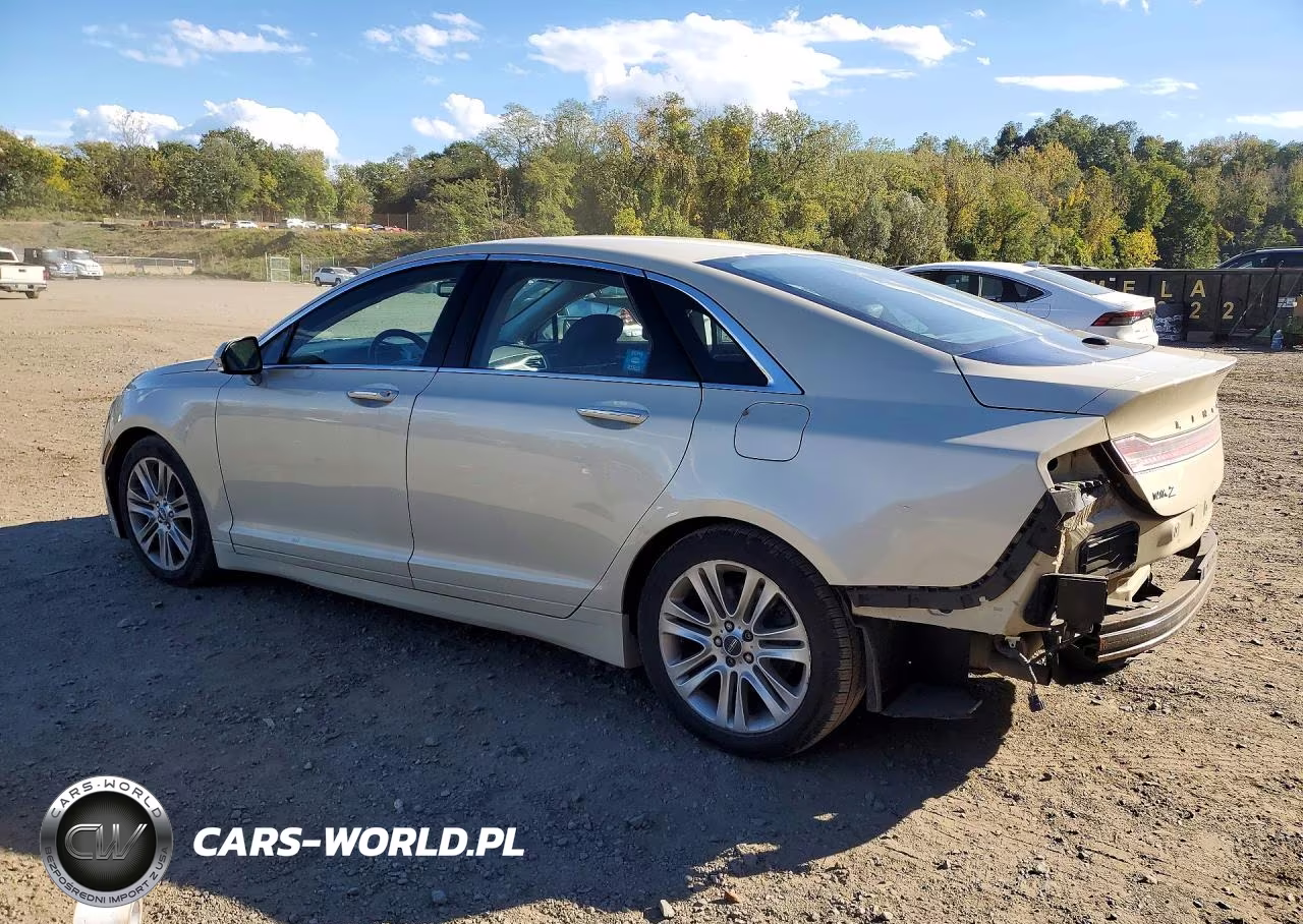 2014 Lincoln Mkz Select VIN:3LN6L2J95ER819082 - 2