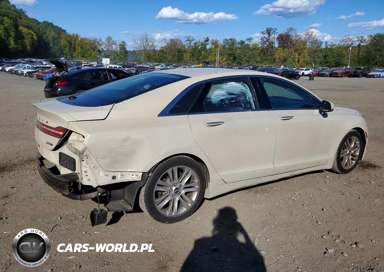 2014 Lincoln Mkz Select VIN:3LN6L2J95ER819082 - 3