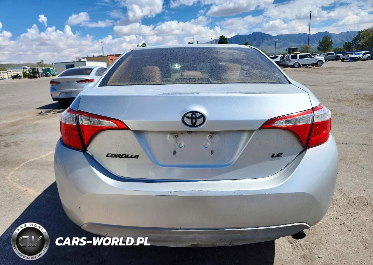 2015 Toyota Corolla Le VIN:5YFBURHE4FP179627 - 6