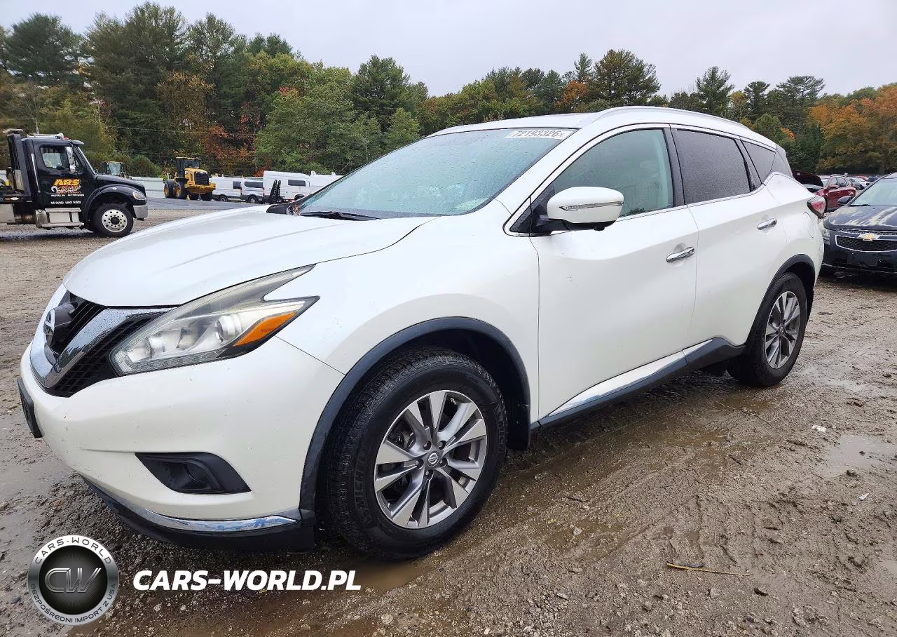 2015 Nissan Murano Sl VIN:5N1AZ2MH4FN228788 - 1