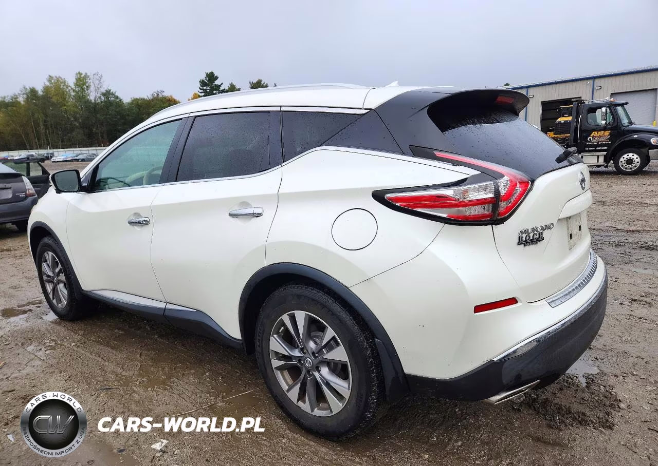 2015 Nissan Murano Sl VIN:5N1AZ2MH4FN228788 - 2