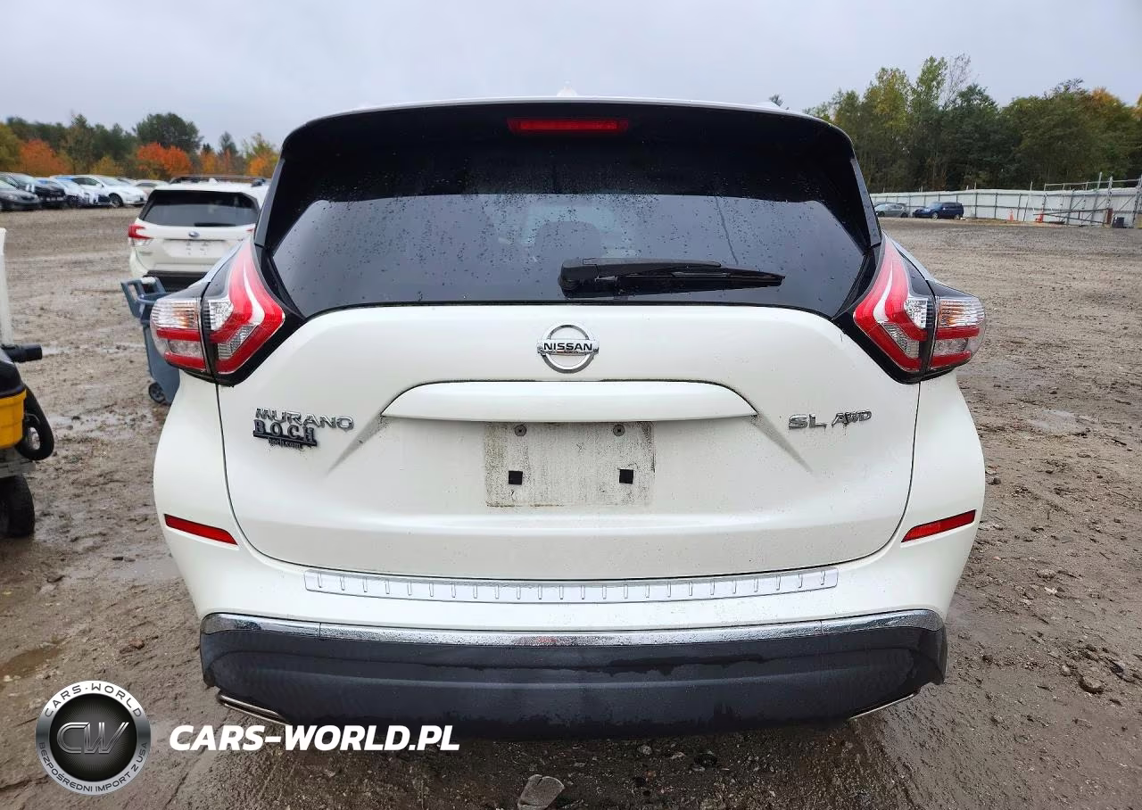 2015 Nissan Murano Sl VIN:5N1AZ2MH4FN228788 - 6