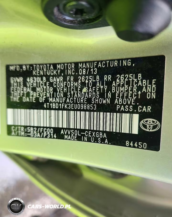 2014 Toyota Camry Hybrid Xle VIN:4T1BD1FK3EU098853 - 12