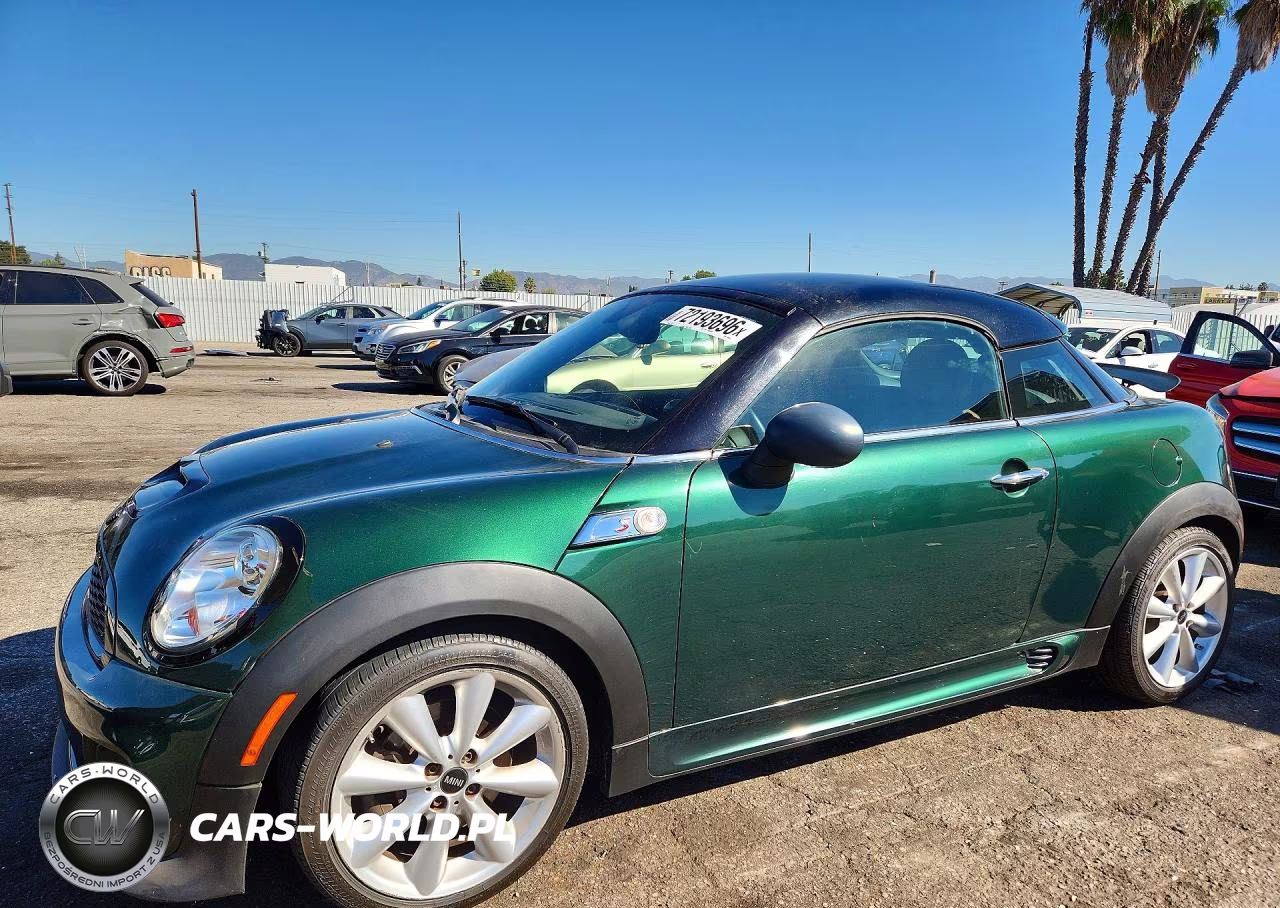 2013 Mini Cooper Coupe S VIN:WMWSX3C54DT409066 - 1