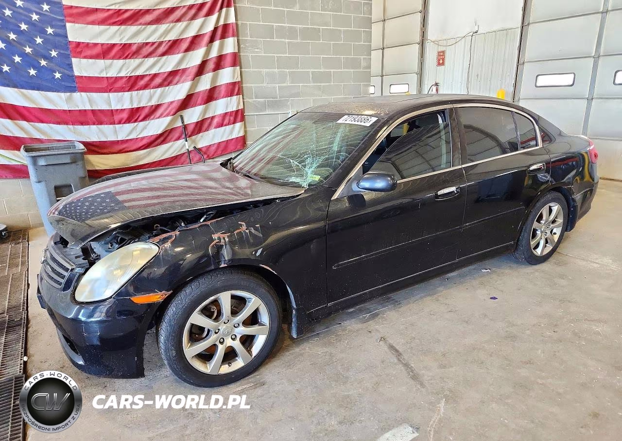 2006 Infiniti G35 Base VIN:JNKCV51E36M514351 - 1