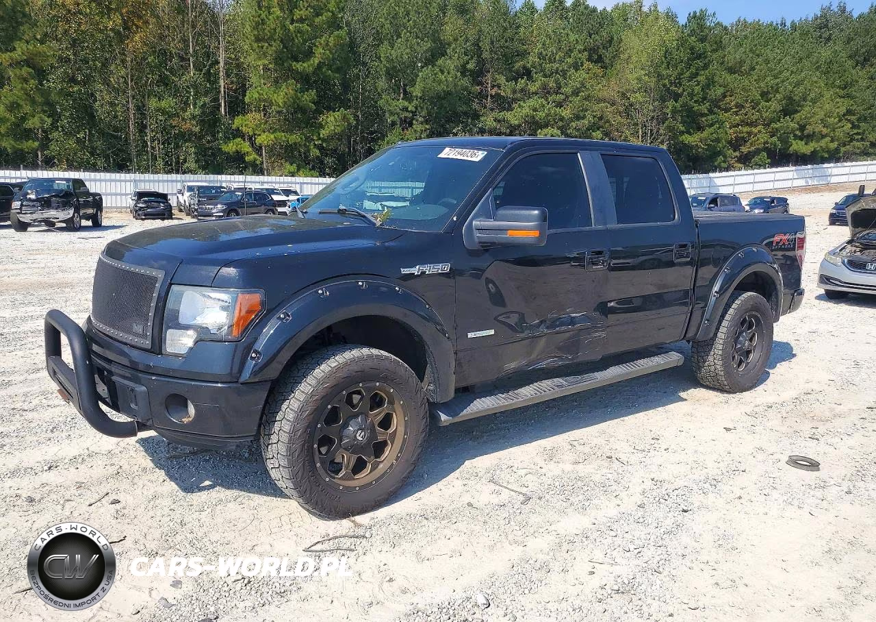 2012 Ford F150 Supercrew VIN:1FTFW1ET6CFC87315 - 1