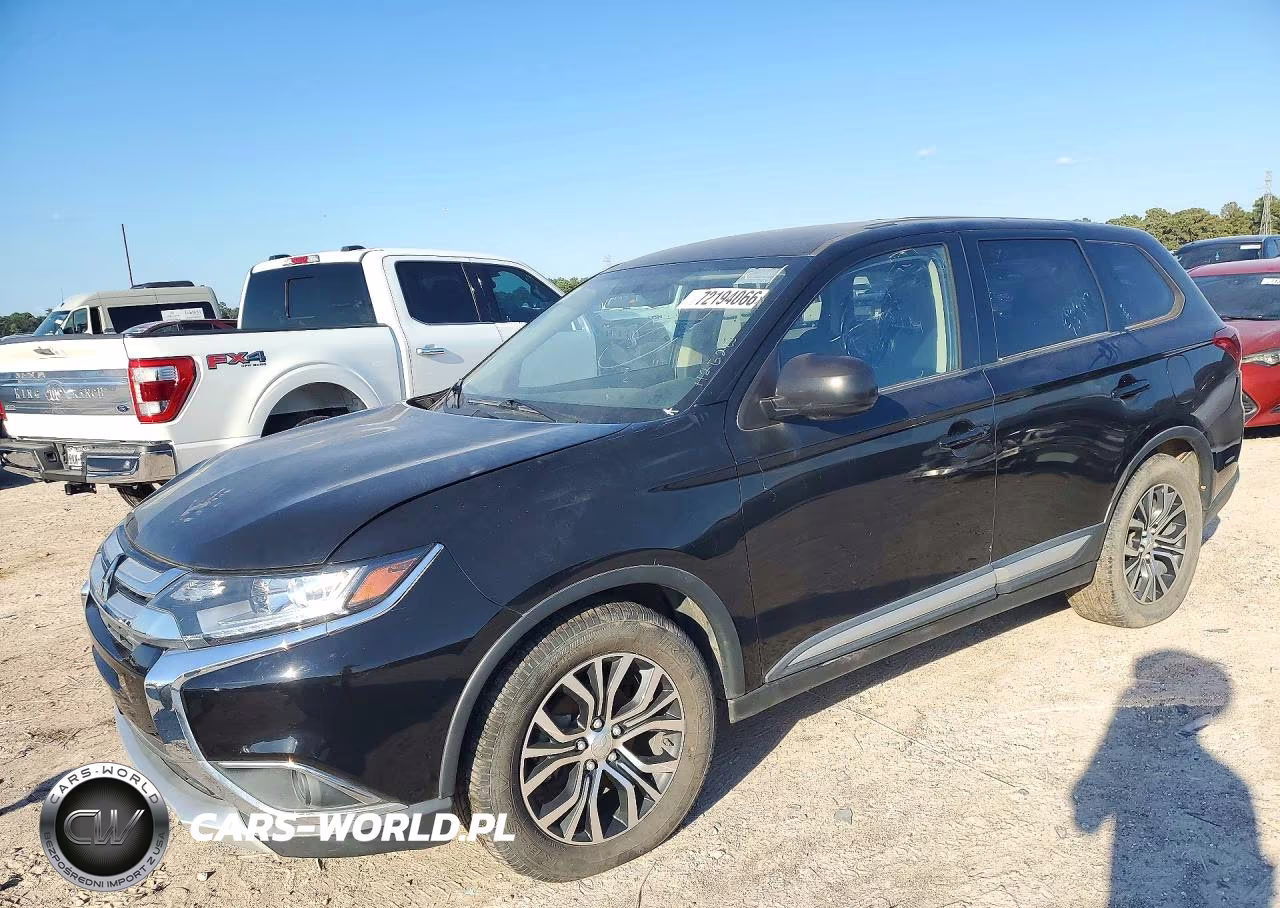 2018 Mitsubishi Outlander Es VIN:JA4AD2A34JZ041140 - 1