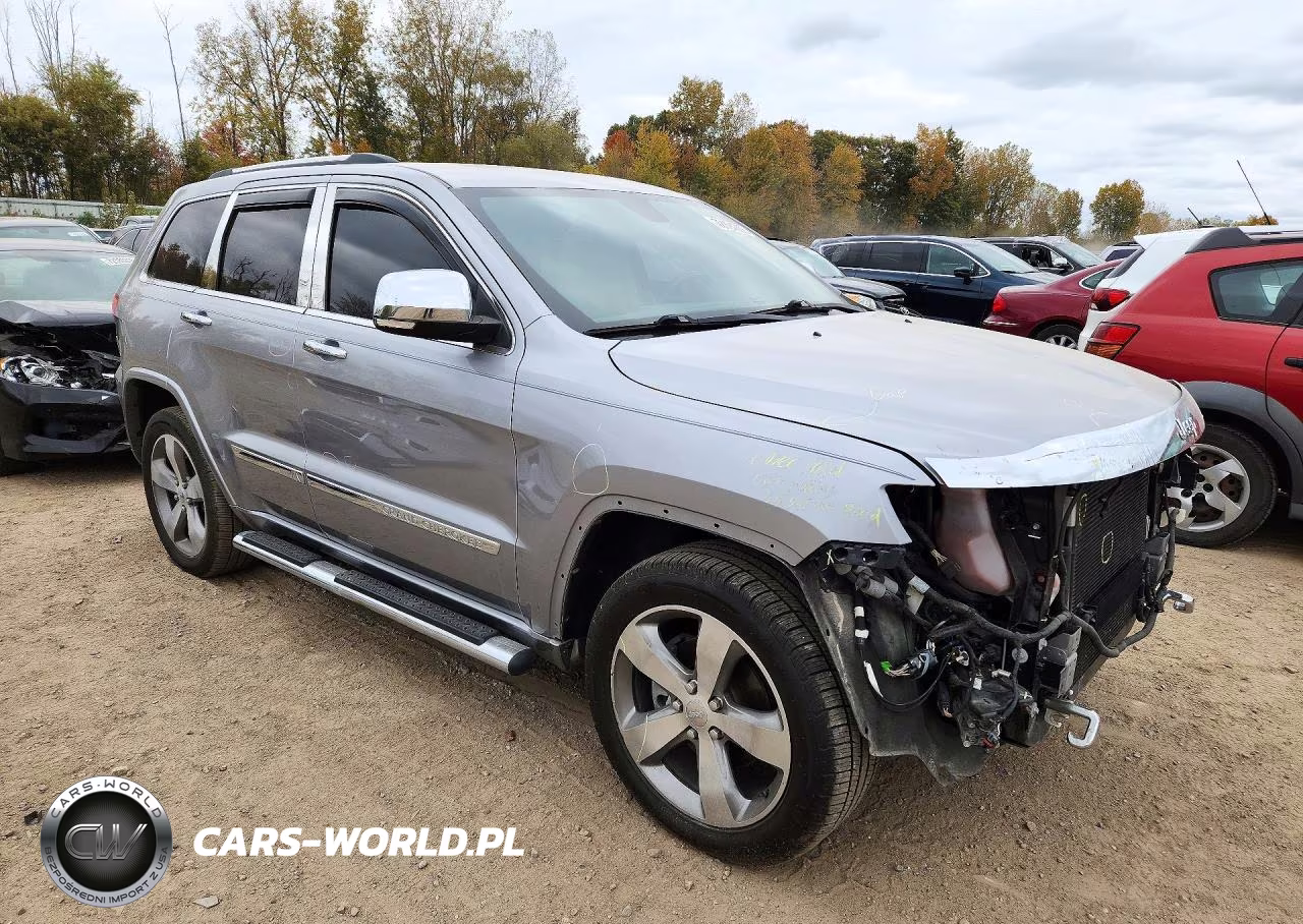 2014 Jeep Grand Cherokee Overland VIN:1C4RJFCG3EC190379 - 4