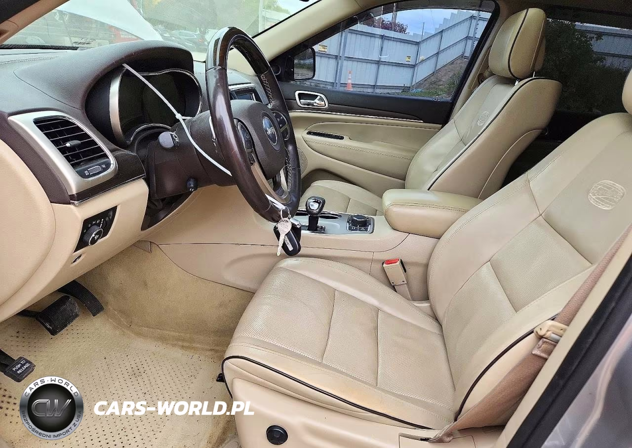 2014 Jeep Grand Cherokee Overland VIN:1C4RJFCG3EC190379 - 7