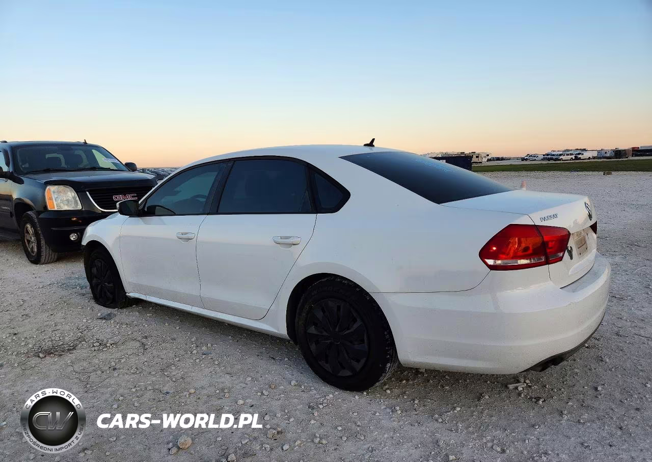 2013 Volkswagen Passat S VIN:1VWAP7A39DC074410 - 2