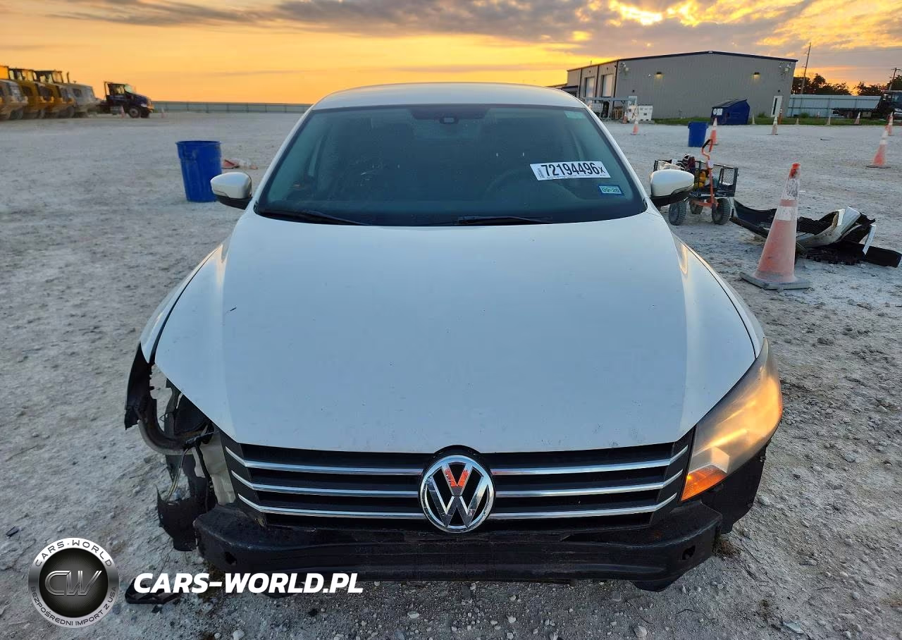 2013 Volkswagen Passat S VIN:1VWAP7A39DC074410 - 5