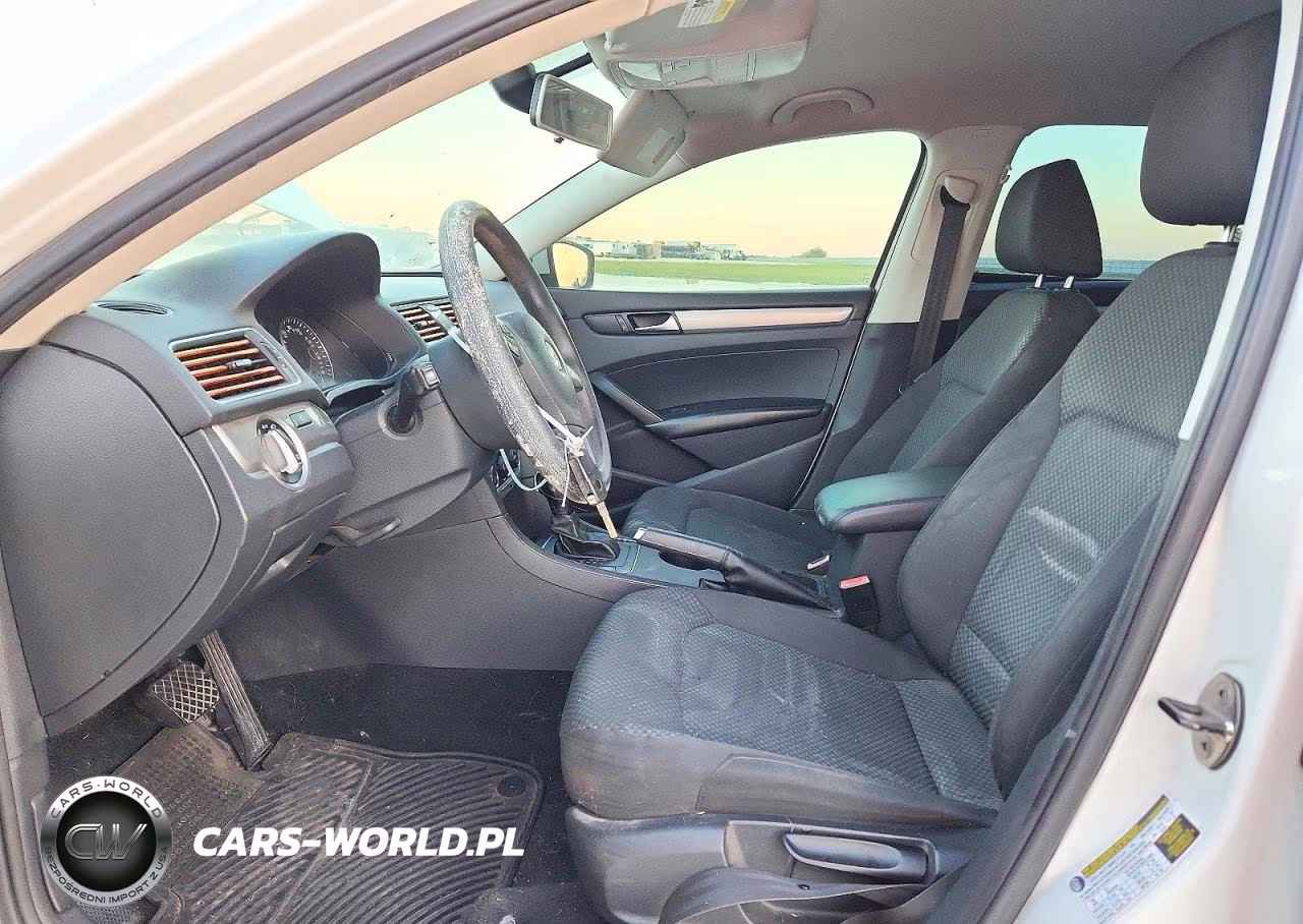 2013 Volkswagen Passat S VIN:1VWAP7A39DC074410 - 7