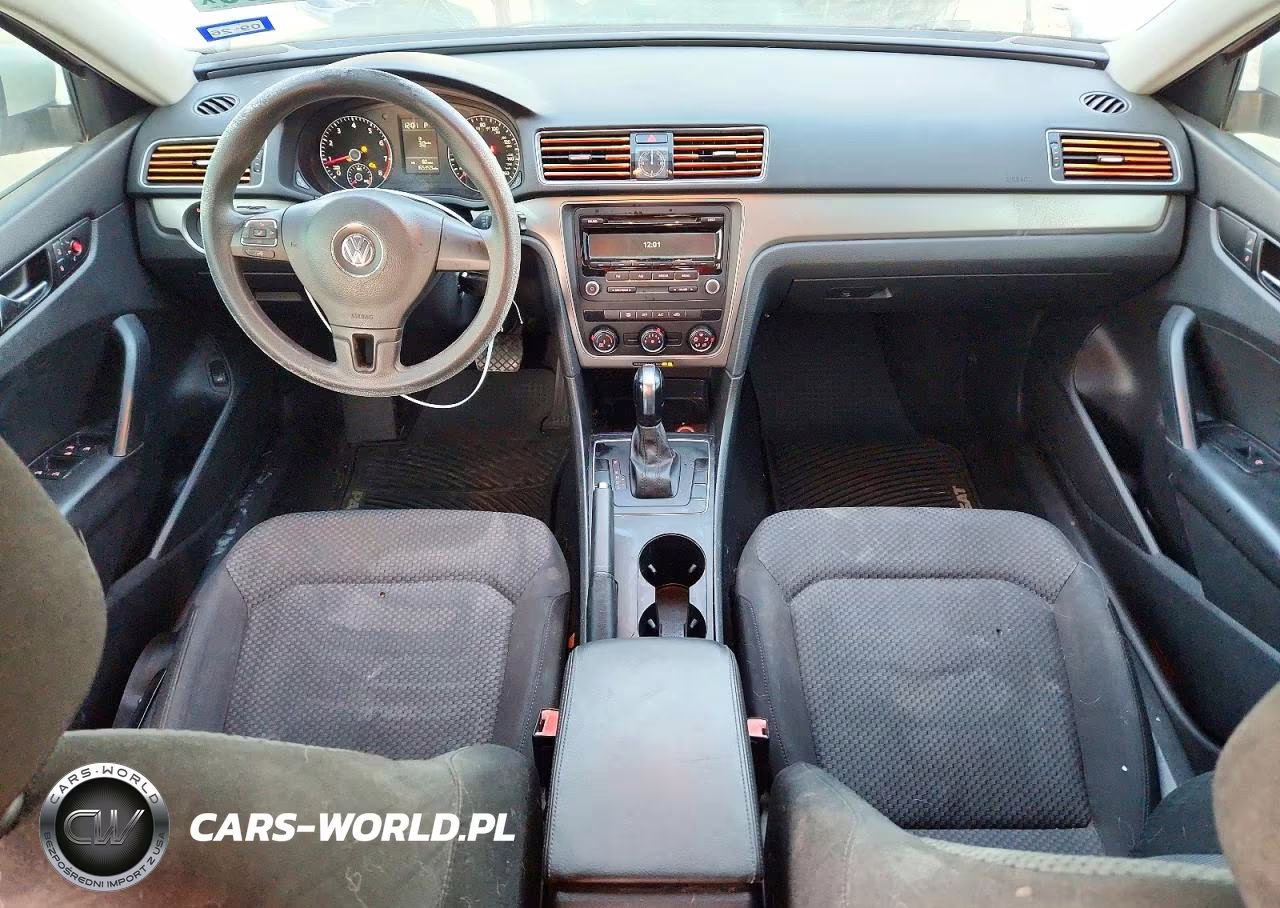 2013 Volkswagen Passat S VIN:1VWAP7A39DC074410 - 8