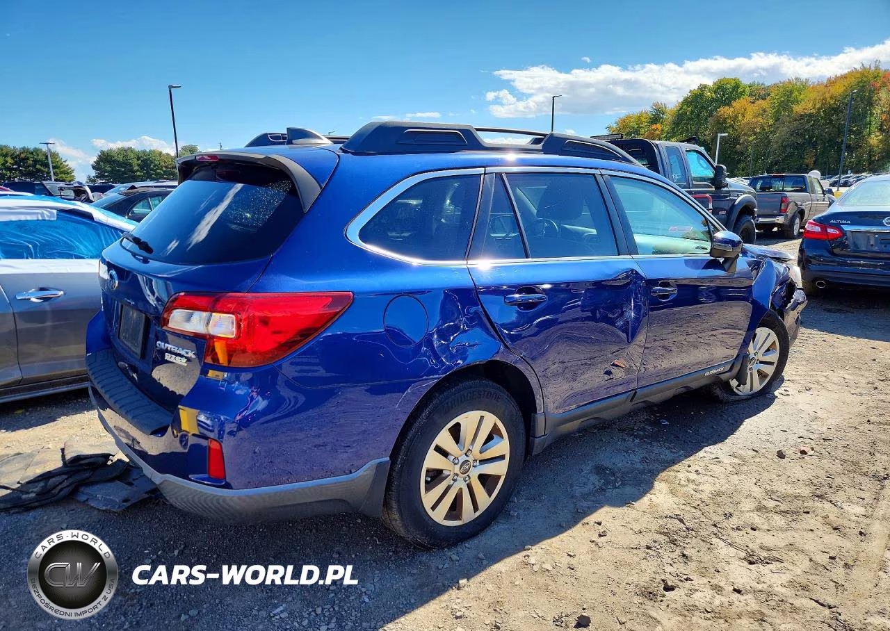 2017 Subaru Outback 2.5I Premium VIN:4S4BSAFC9H3436636 - 3