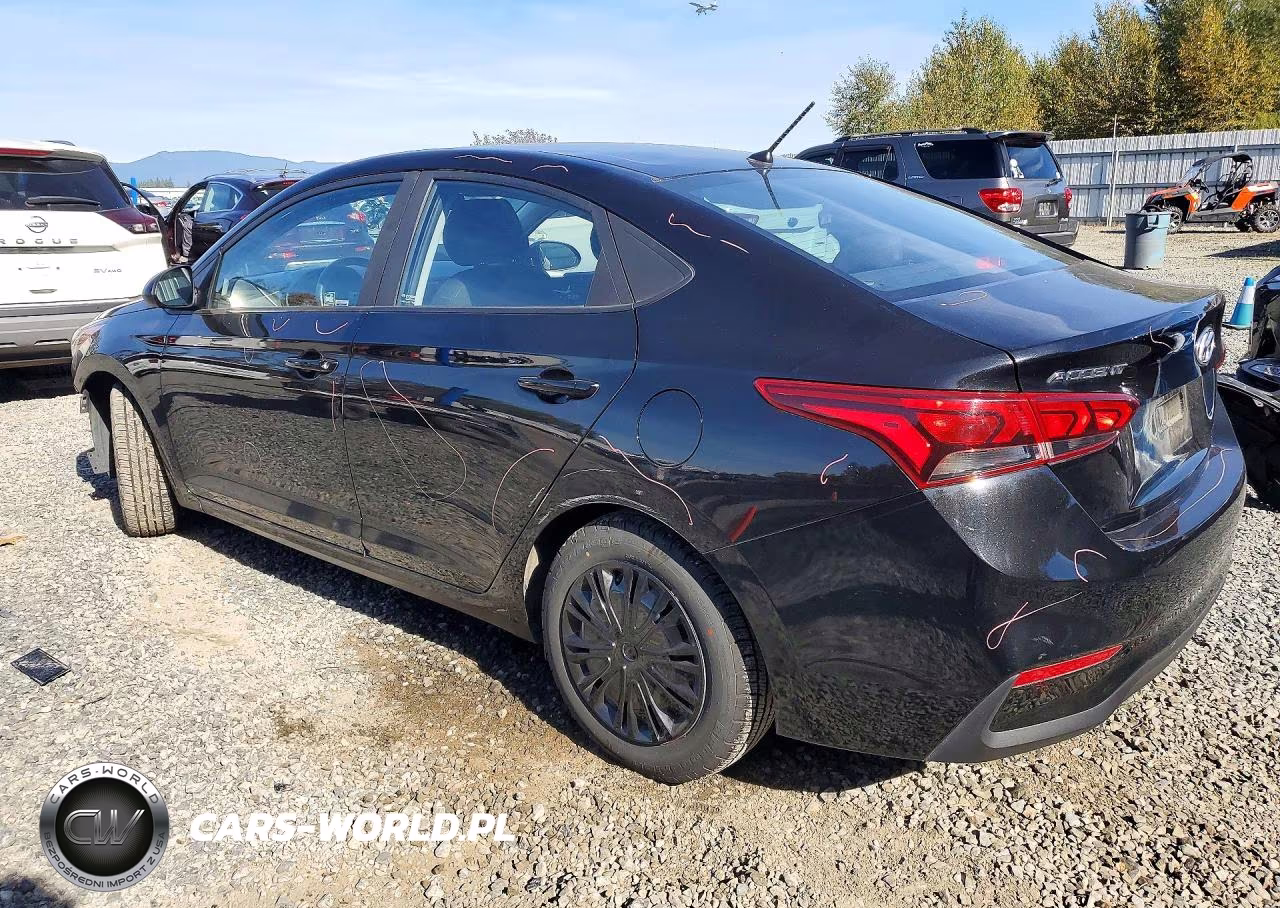 2018 Hyundai Accent Se VIN:3KPC24A37JE012582 - 2