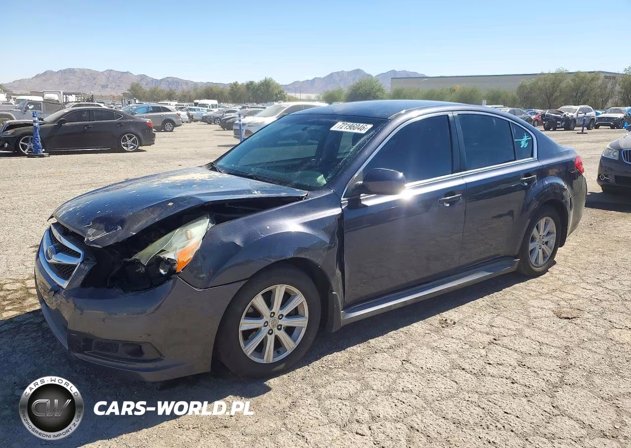 2010 Subaru Legacy 2.5I Premium VIN:4S3BMBC65A3214927 - 1