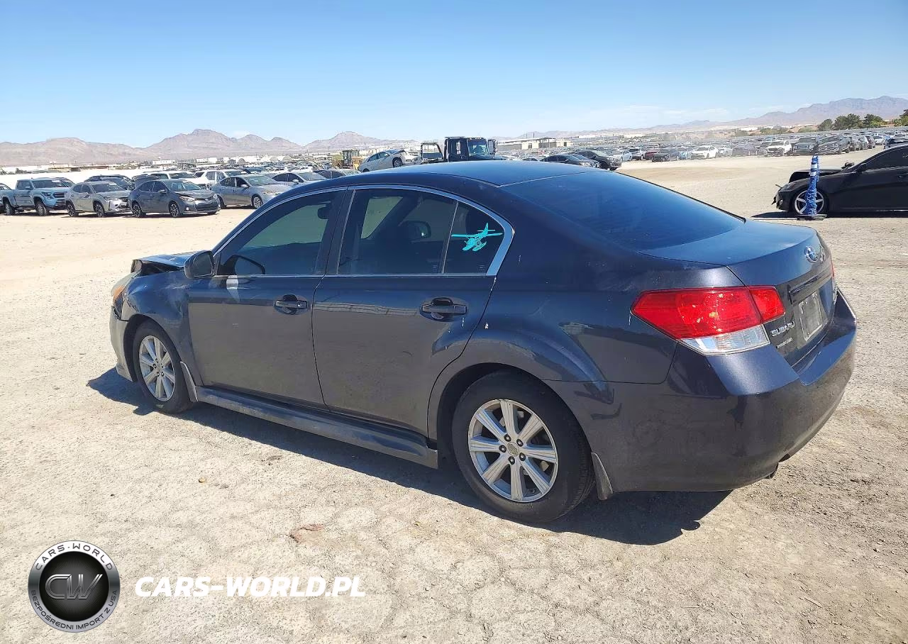 2010 Subaru Legacy 2.5I Premium VIN:4S3BMBC65A3214927 - 2