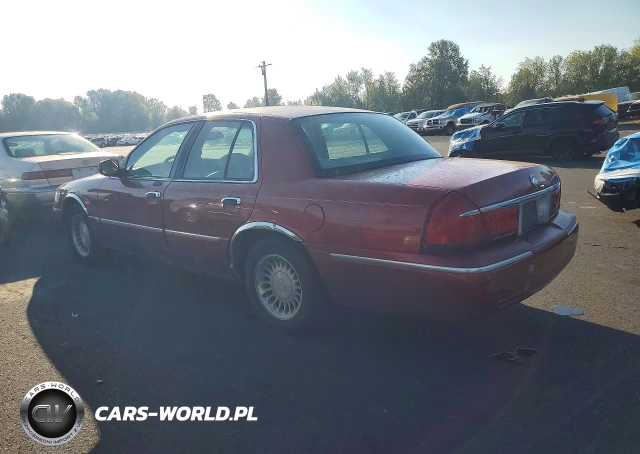 2001 Mercury Grand Marquis Ls VIN:2MEFM75W61X662445 - 2