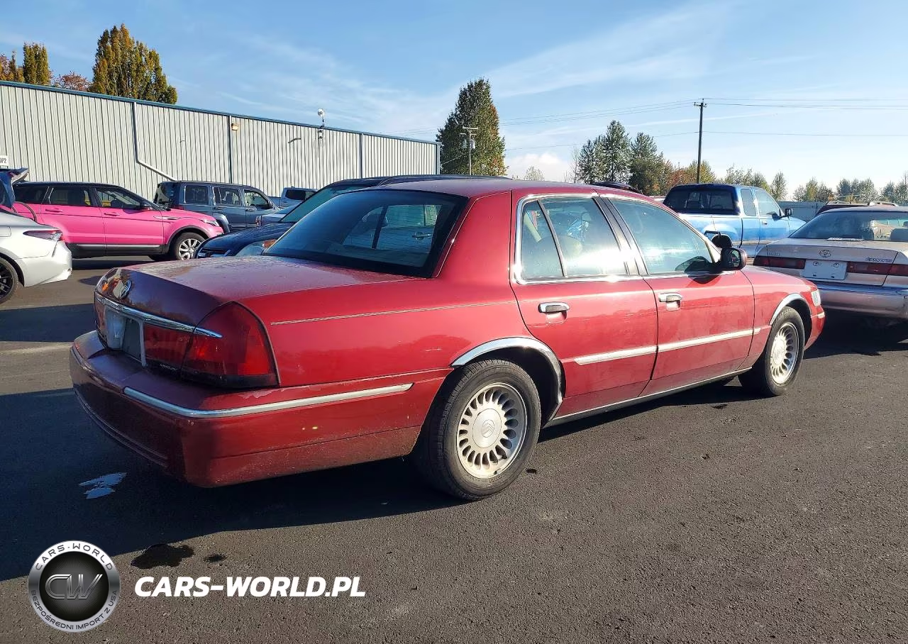 2001 Mercury Grand Marquis Ls VIN:2MEFM75W61X662445 - 3