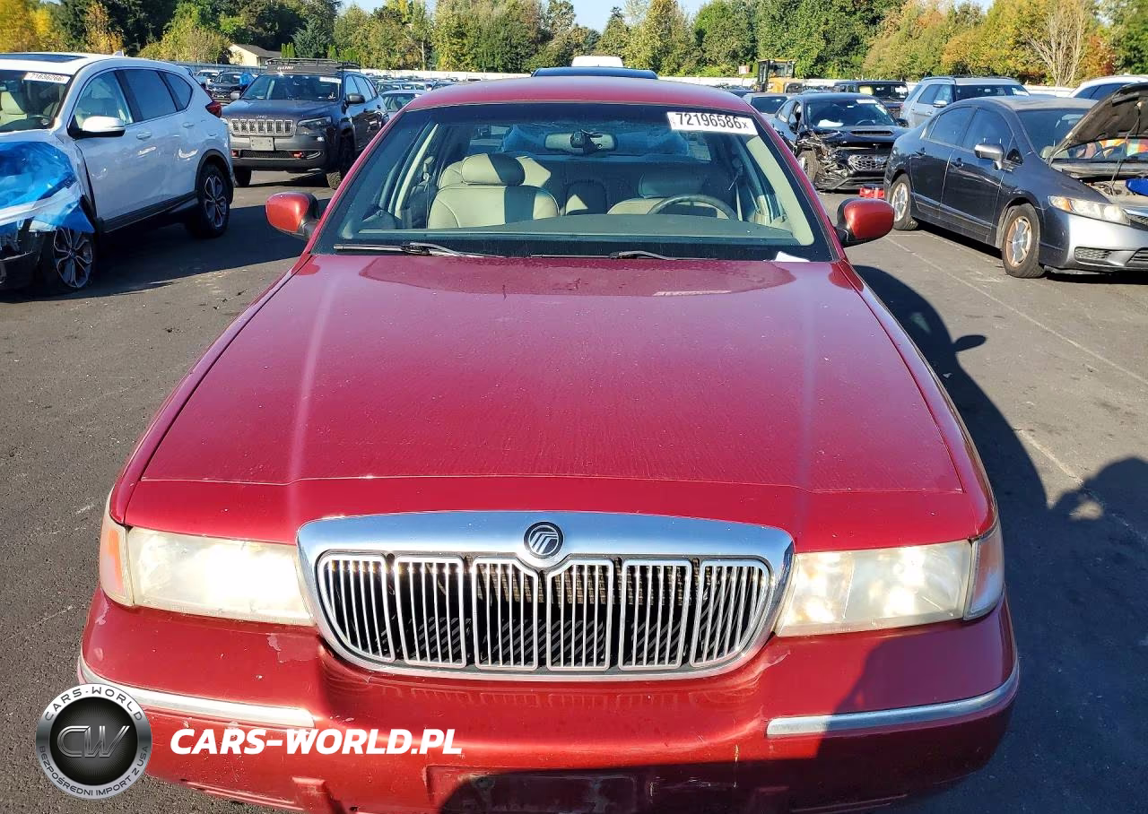 2001 Mercury Grand Marquis Ls VIN:2MEFM75W61X662445 - 5