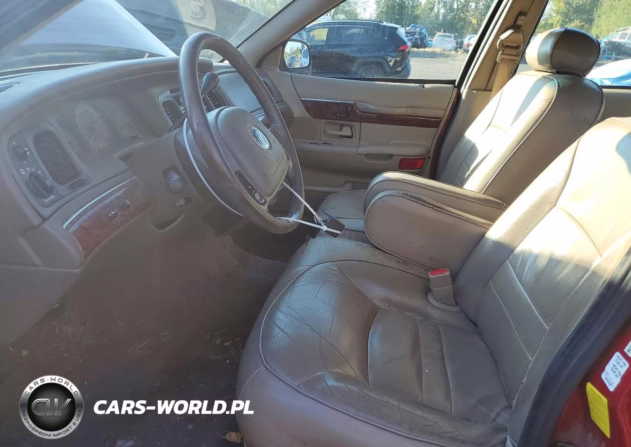 2001 Mercury Grand Marquis Ls VIN:2MEFM75W61X662445 - 7