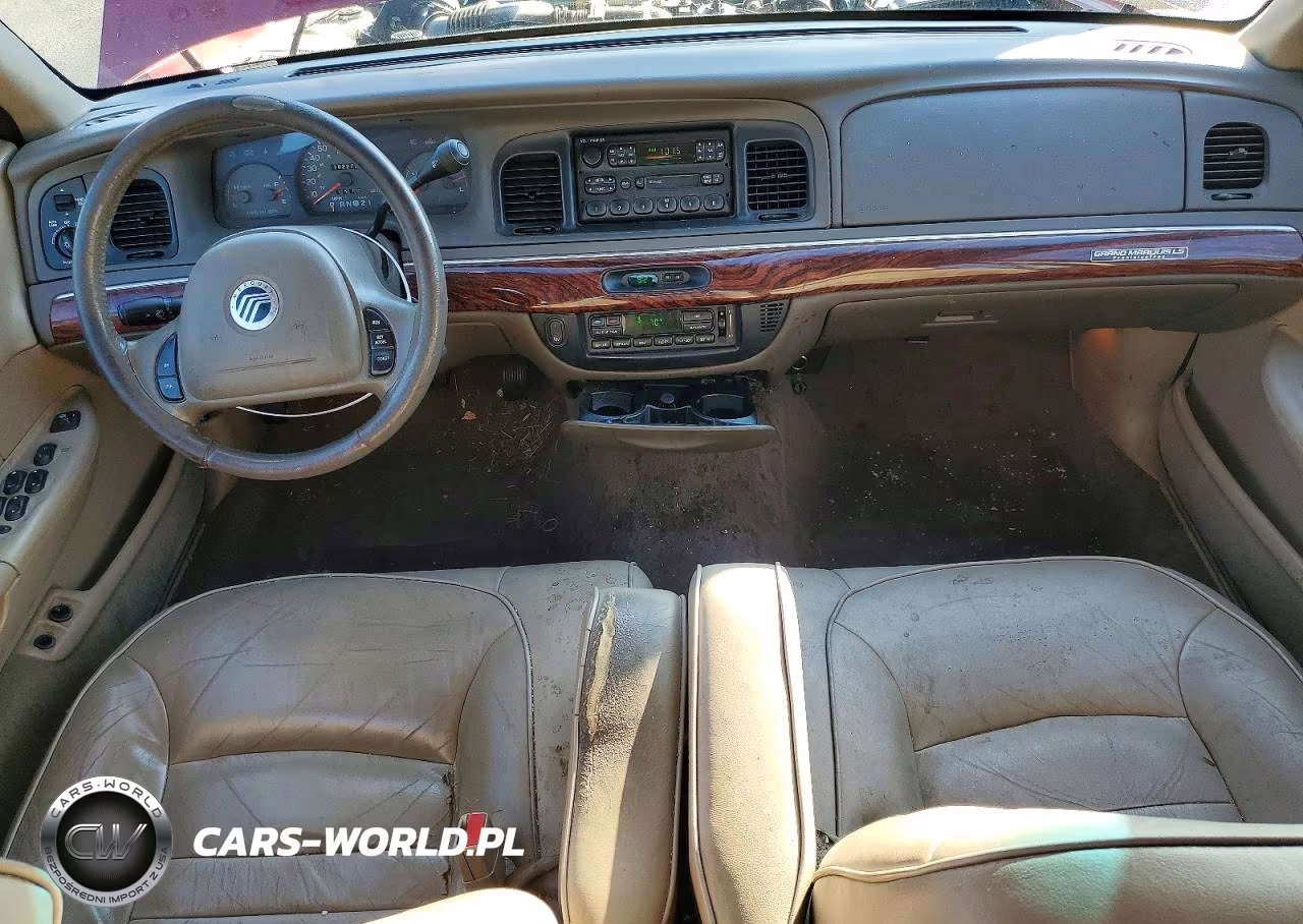 2001 Mercury Grand Marquis Ls VIN:2MEFM75W61X662445 - 8