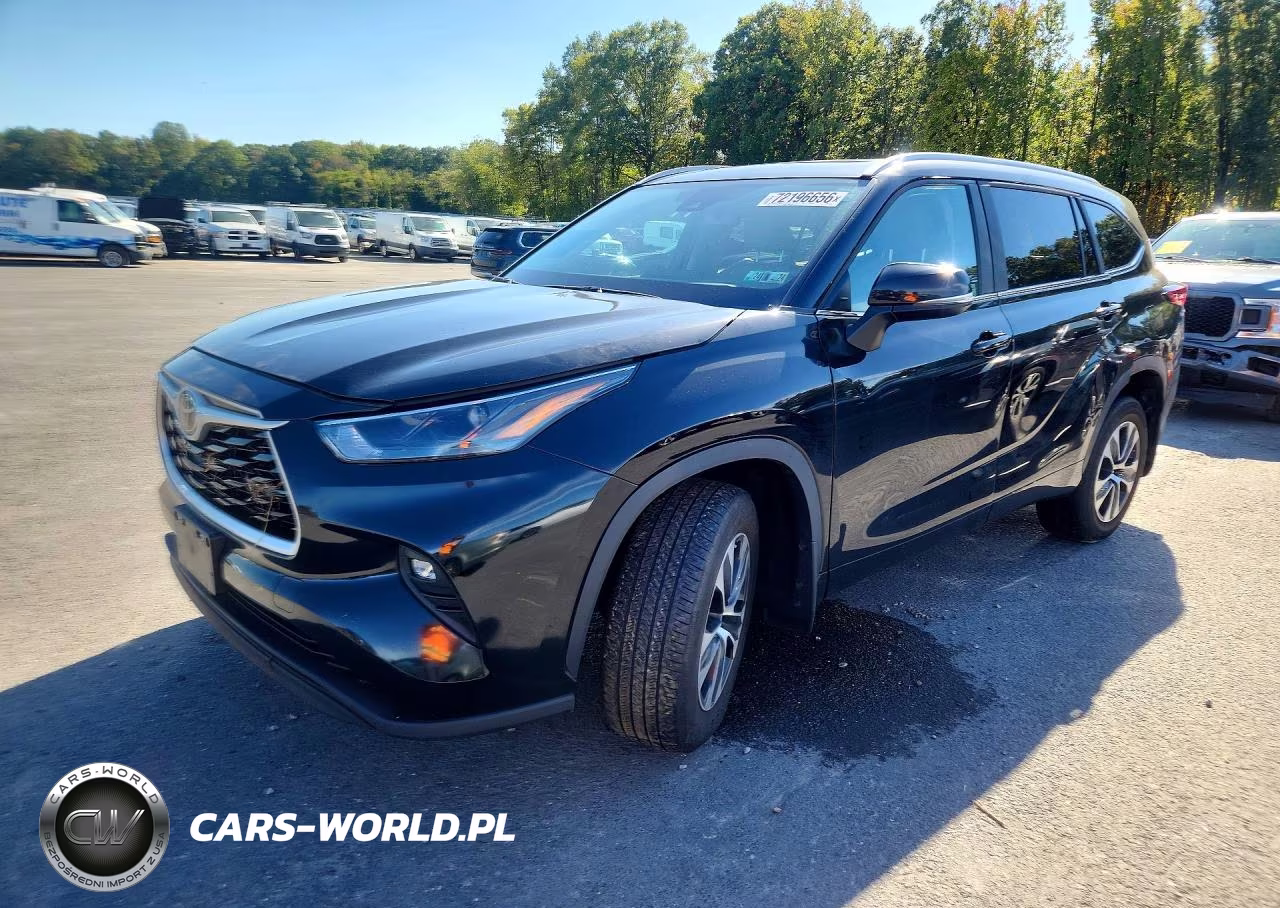 2023 Toyota Highlander Xle VIN:5TDKDRBH9PS033333 - 1