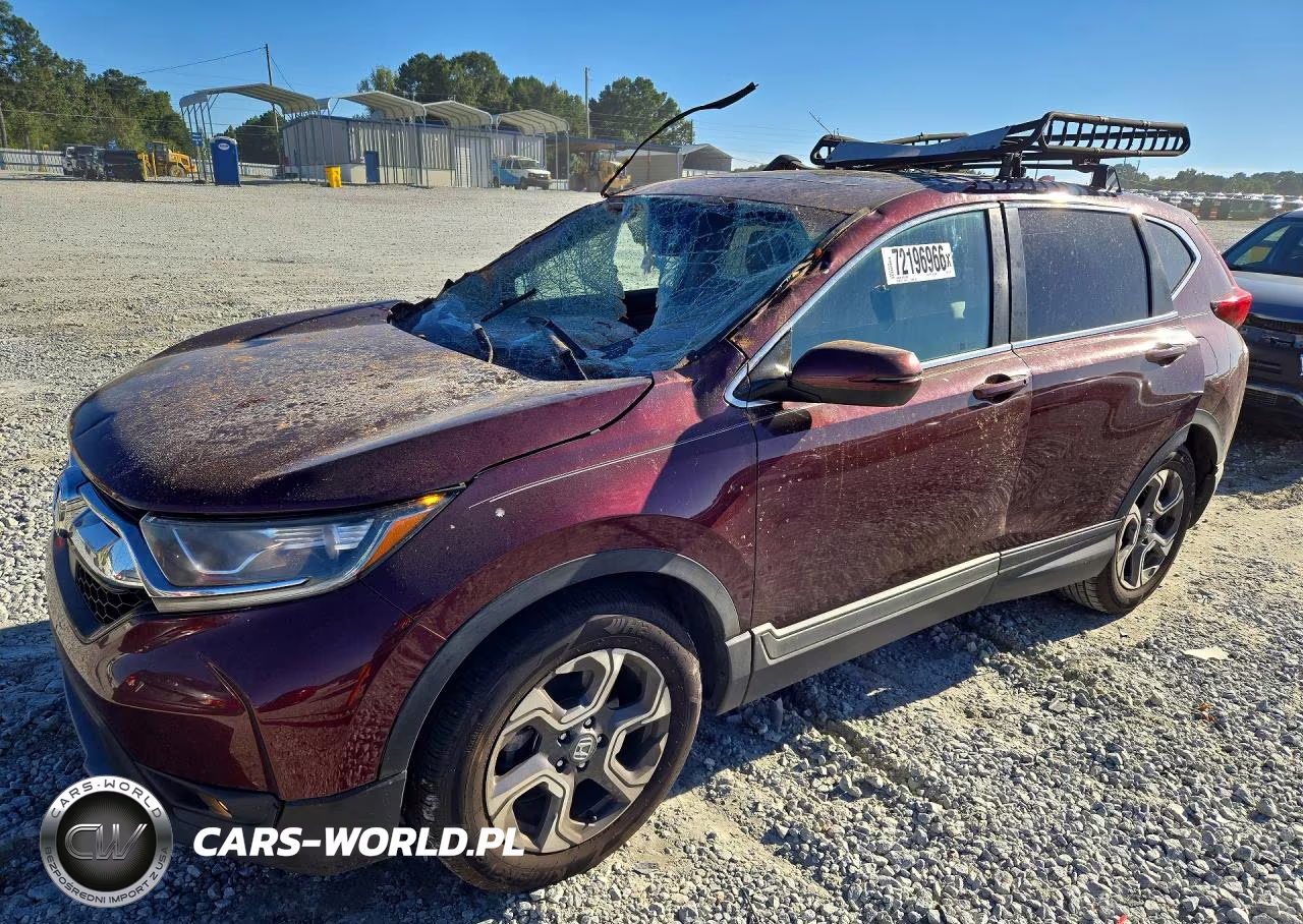 2017 Honda Cr-V Ex VIN:7FARW1H57HE012028 - 1