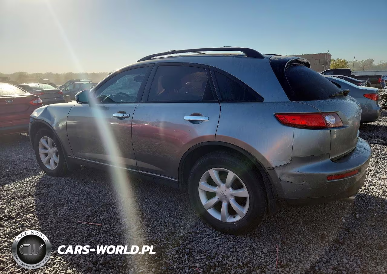 2005 Infiniti Fx35 Base VIN:JNRAS08W15X218504 - 2