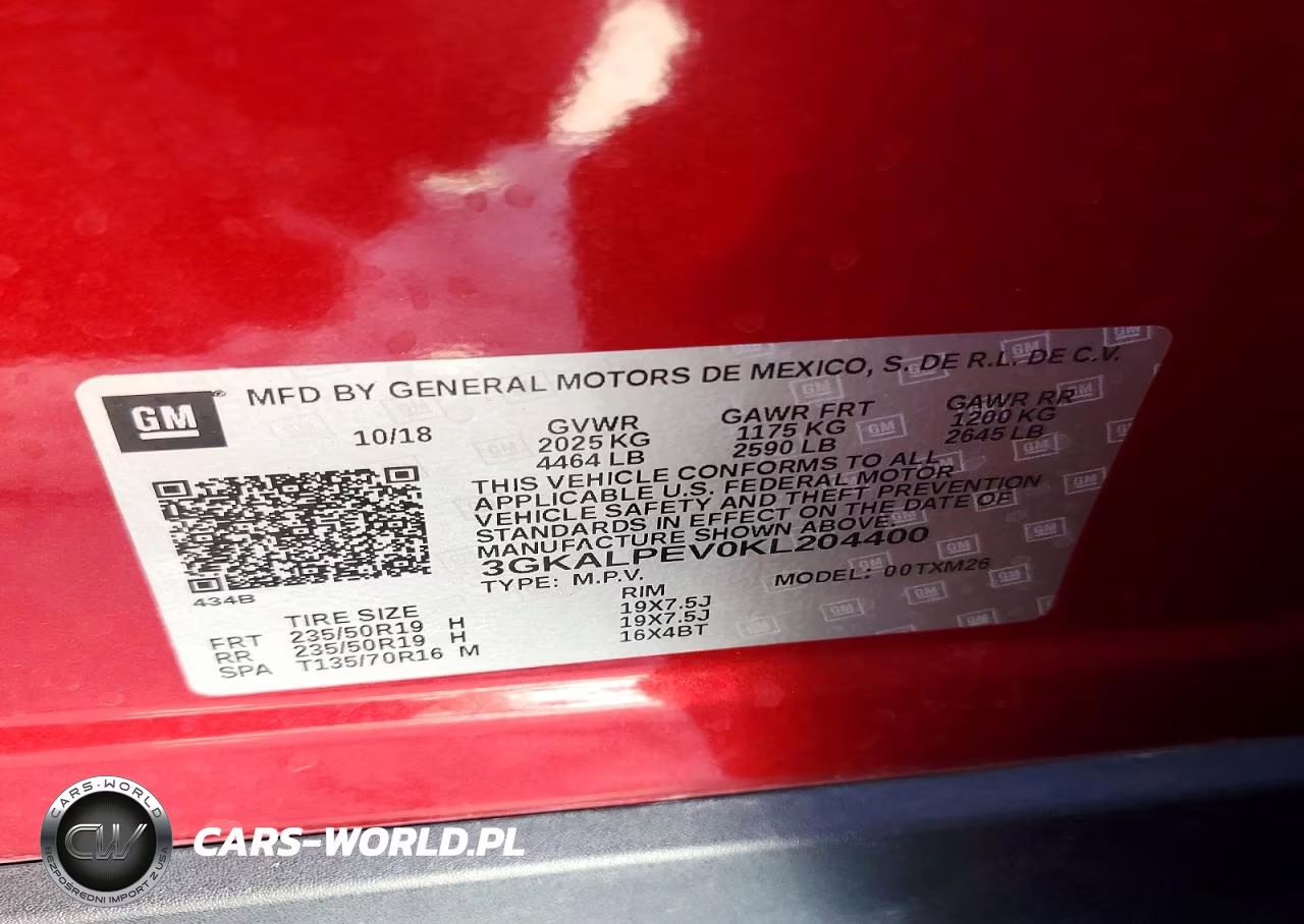 2019 GMC Terrain Slt VIN:3GKALPEV0KL204400 - 12