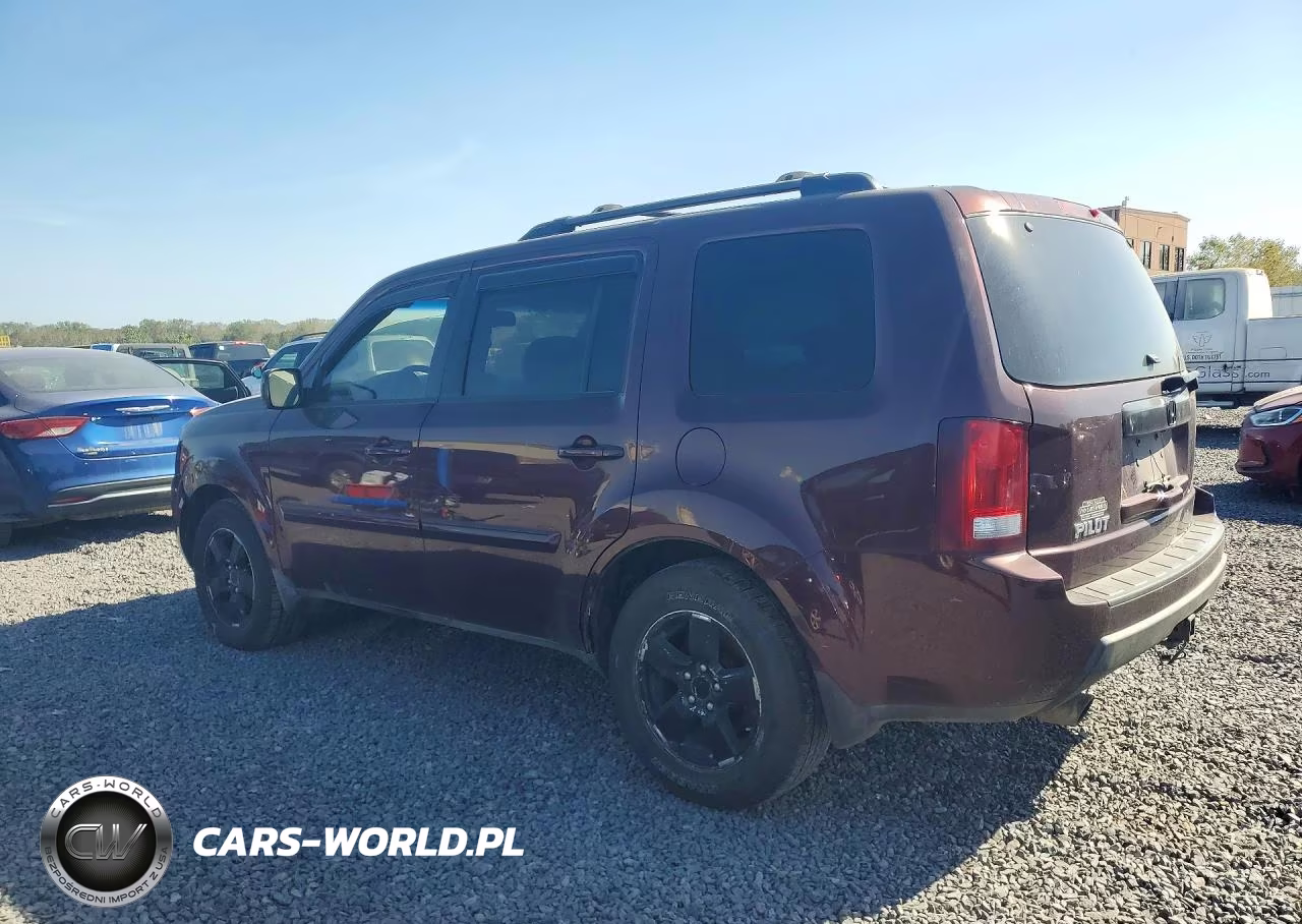 2010 Honda Pilot Exl VIN:5FNYF4H62AB021386 - 2