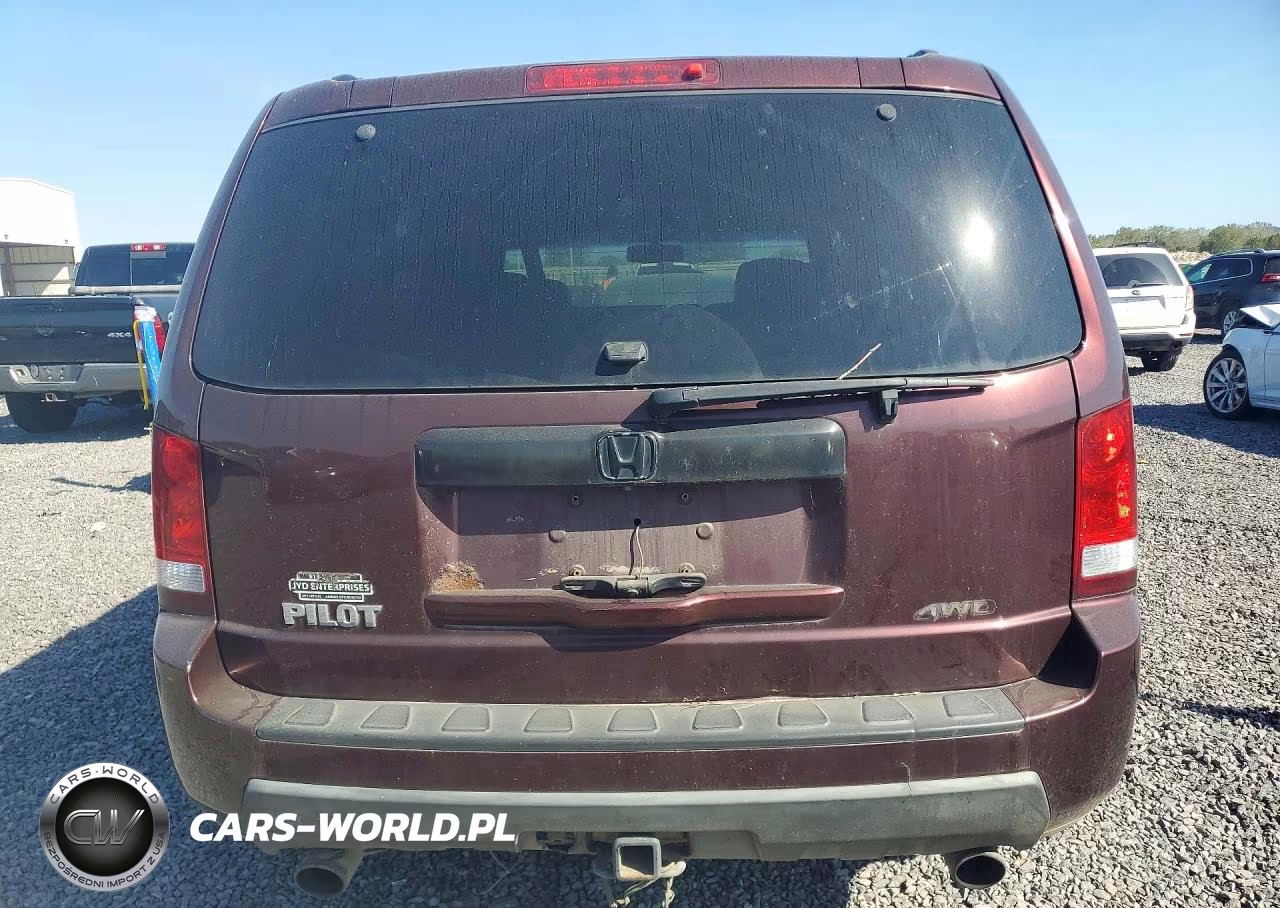 2010 Honda Pilot Exl VIN:5FNYF4H62AB021386 - 6