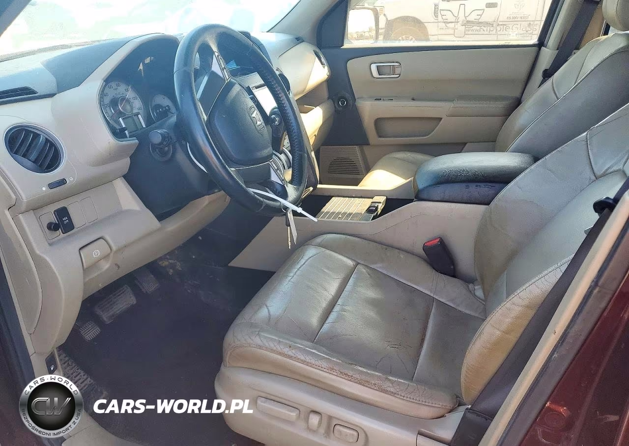 2010 Honda Pilot Exl VIN:5FNYF4H62AB021386 - 7