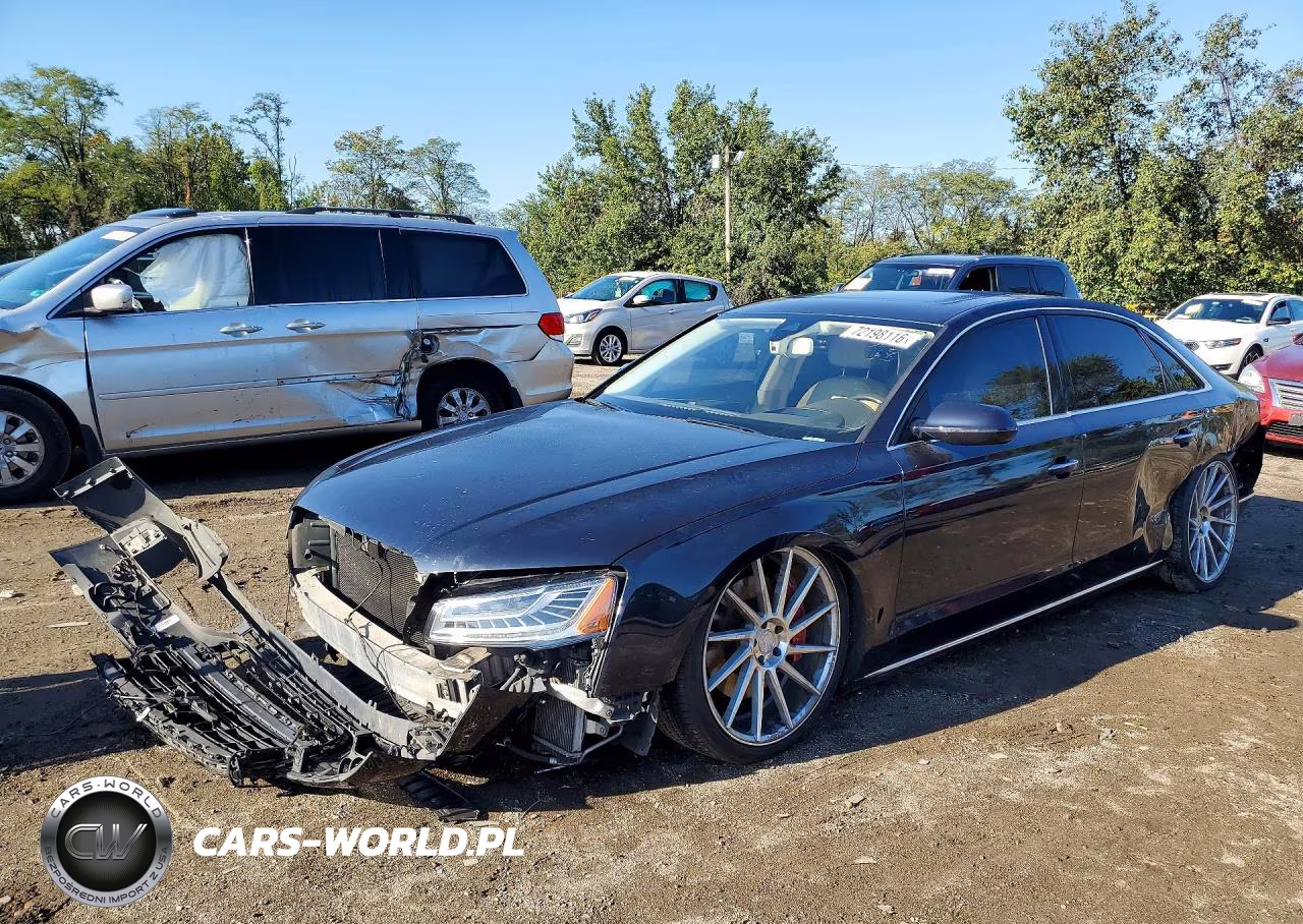 2015 Audi A8 L Quattro VIN:WAU3GAFD2FN006318 - 1