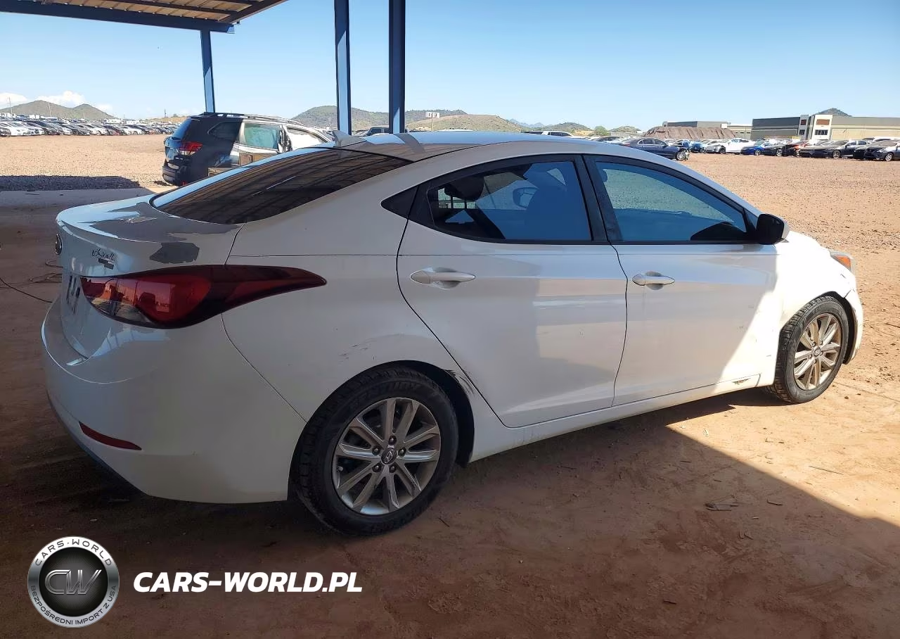2015 Hyundai Elantra Se VIN:5NPDH4AE4FH563821 - 3