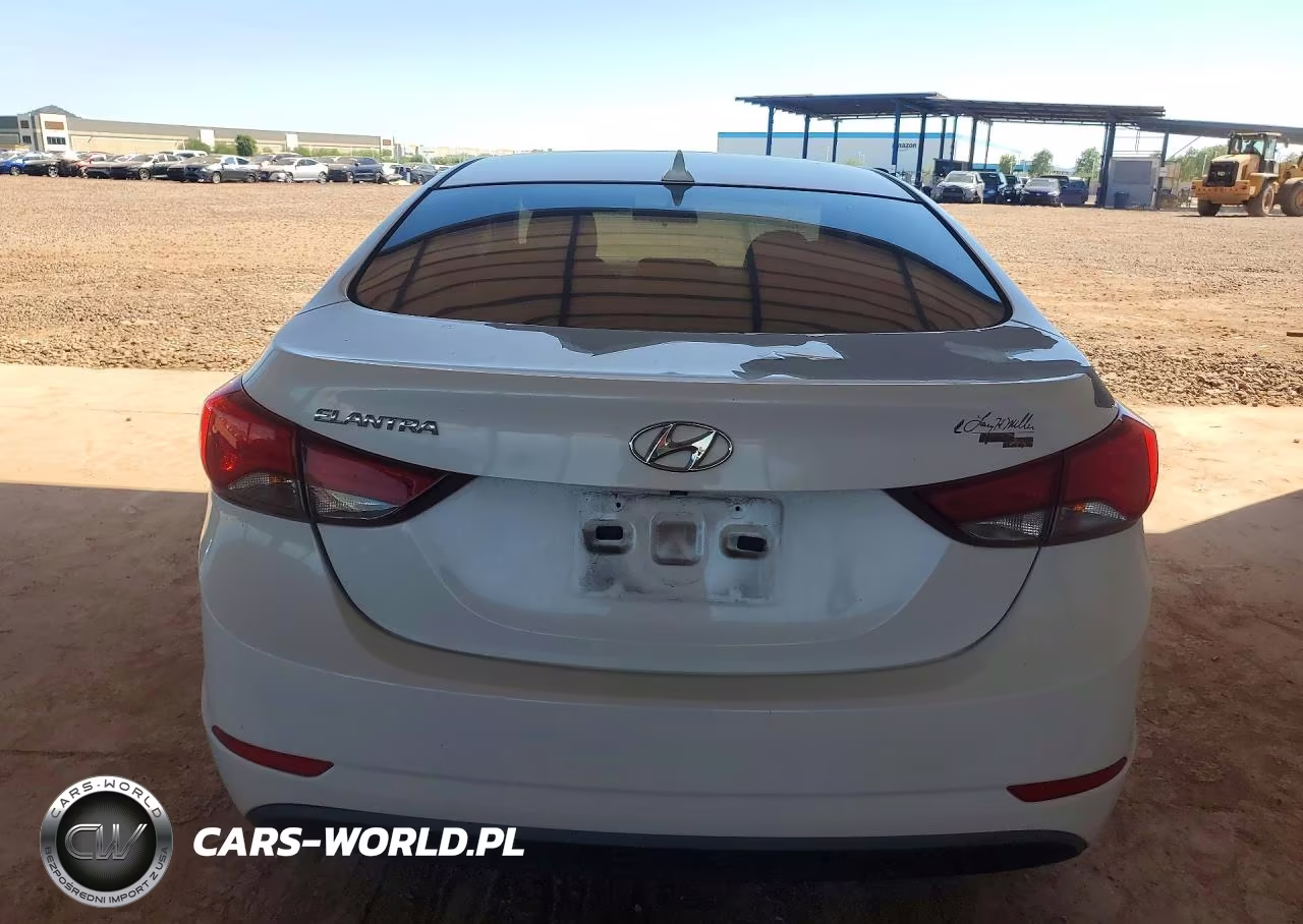 2015 Hyundai Elantra Se VIN:5NPDH4AE4FH563821 - 6