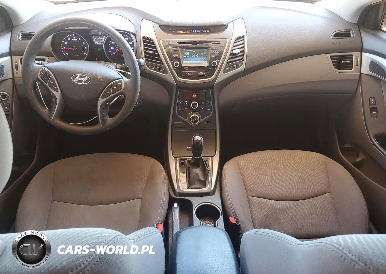 2015 Hyundai Elantra Se VIN:5NPDH4AE4FH563821 - 8