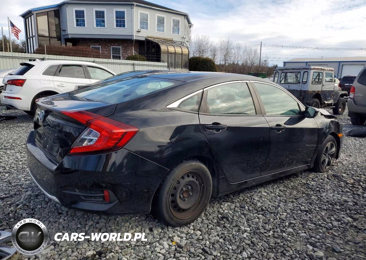 2019 Honda Civic Lx VIN:2HGFC2F6XKH594928 - 3