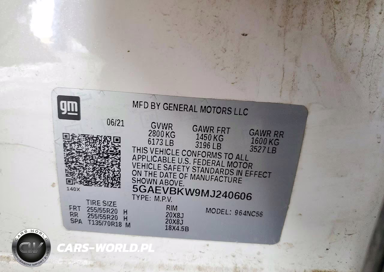 2021 Buick Enclave Premium VIN:5GAEVBKW9MJ240606 - 14