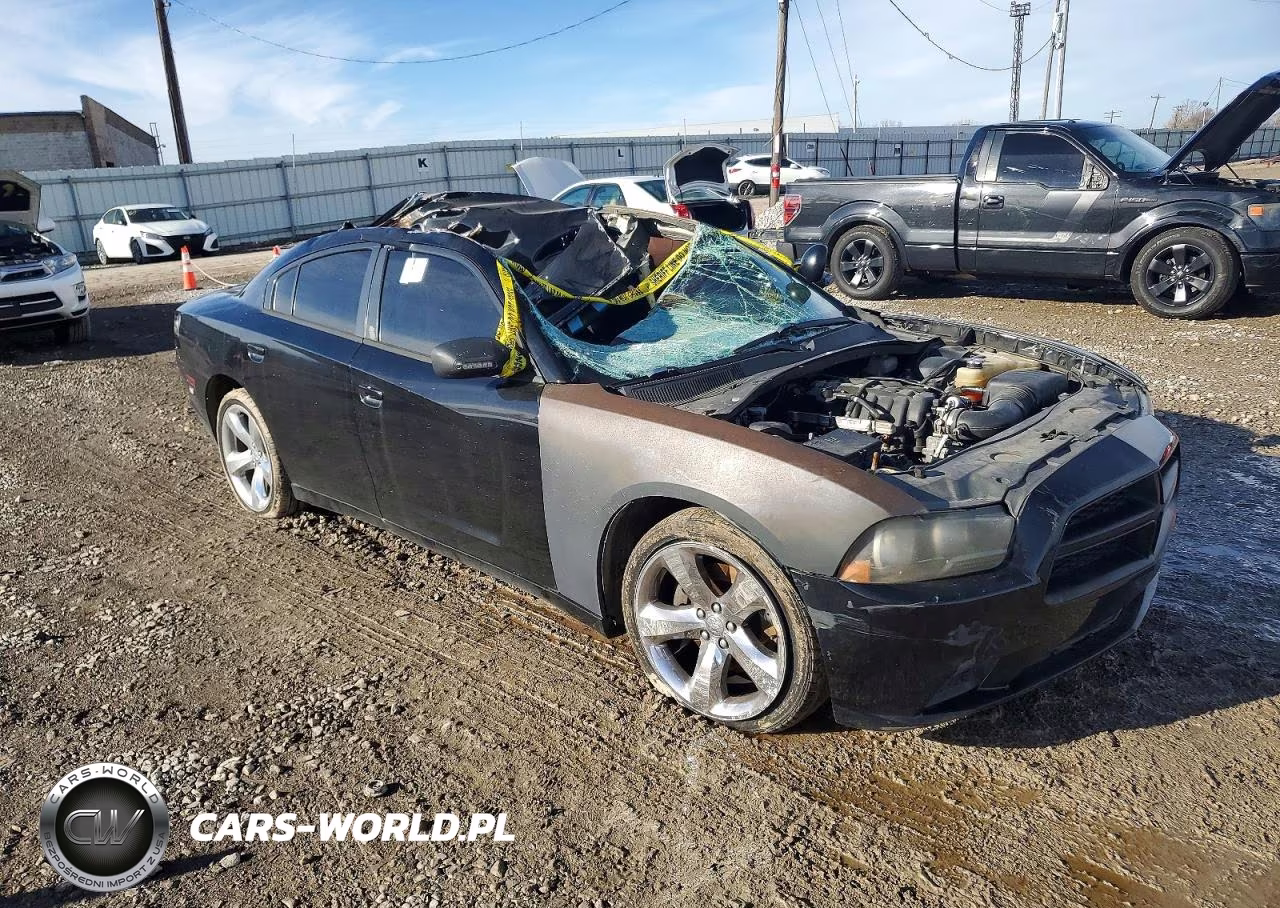 2013 Dodge Charger Police VIN:2C3CDXAT8DH629434 - 4