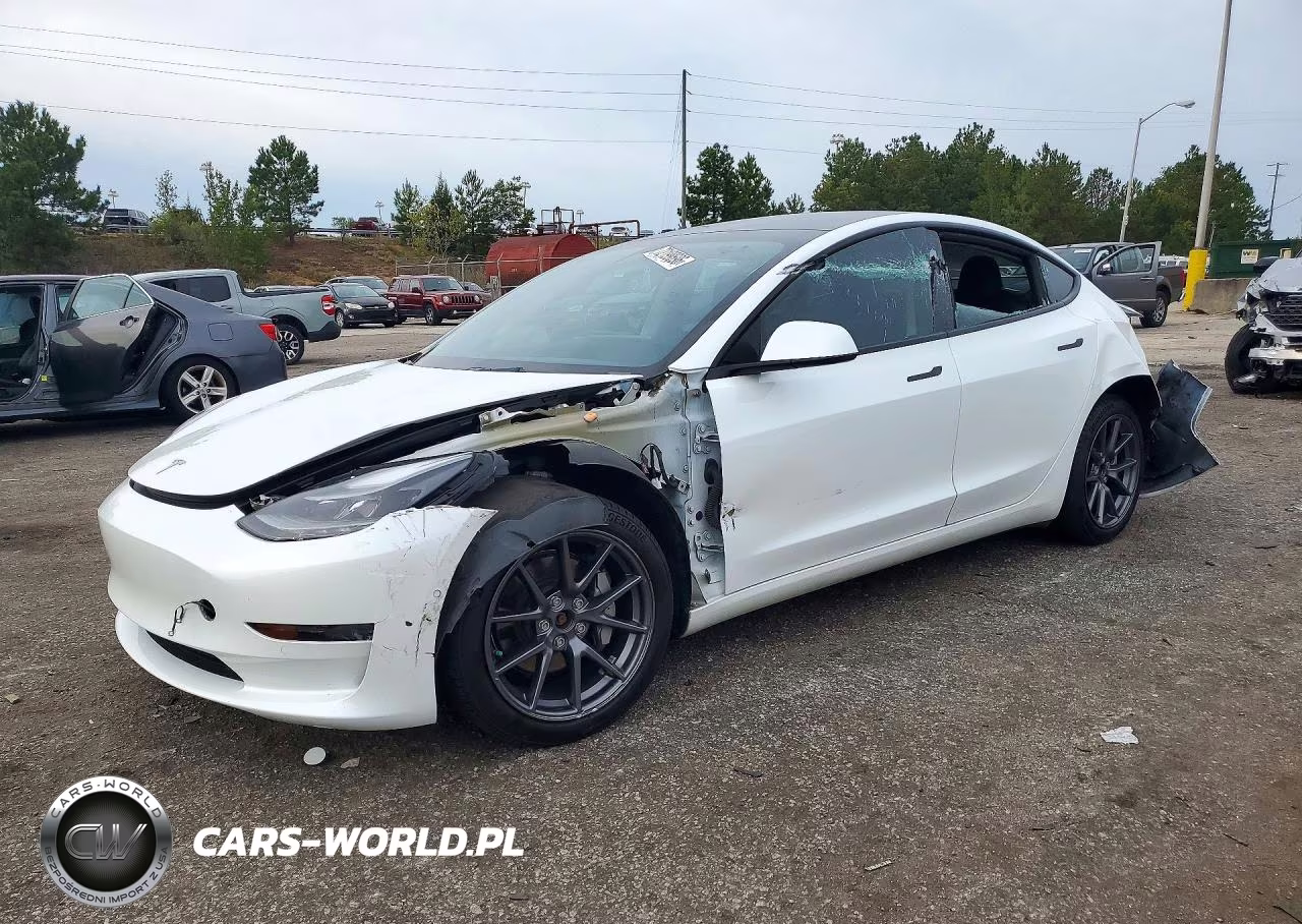 2022 Tesla Model 3 VIN:5YJ3E1EB2NF112483 - 1